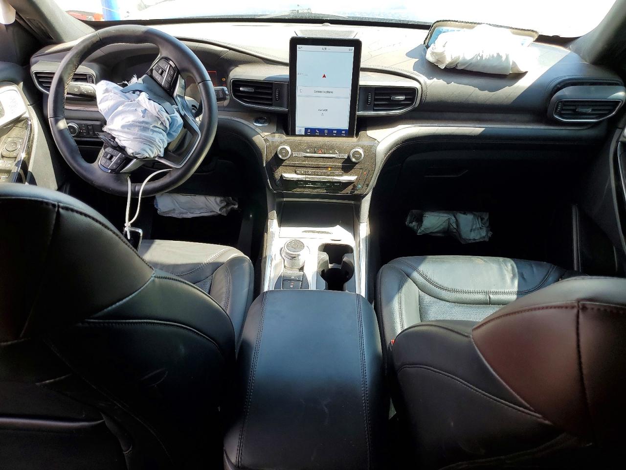 2022 Ford Explorer Platinum Черный vin: 1FM5K8HW2NNA06038