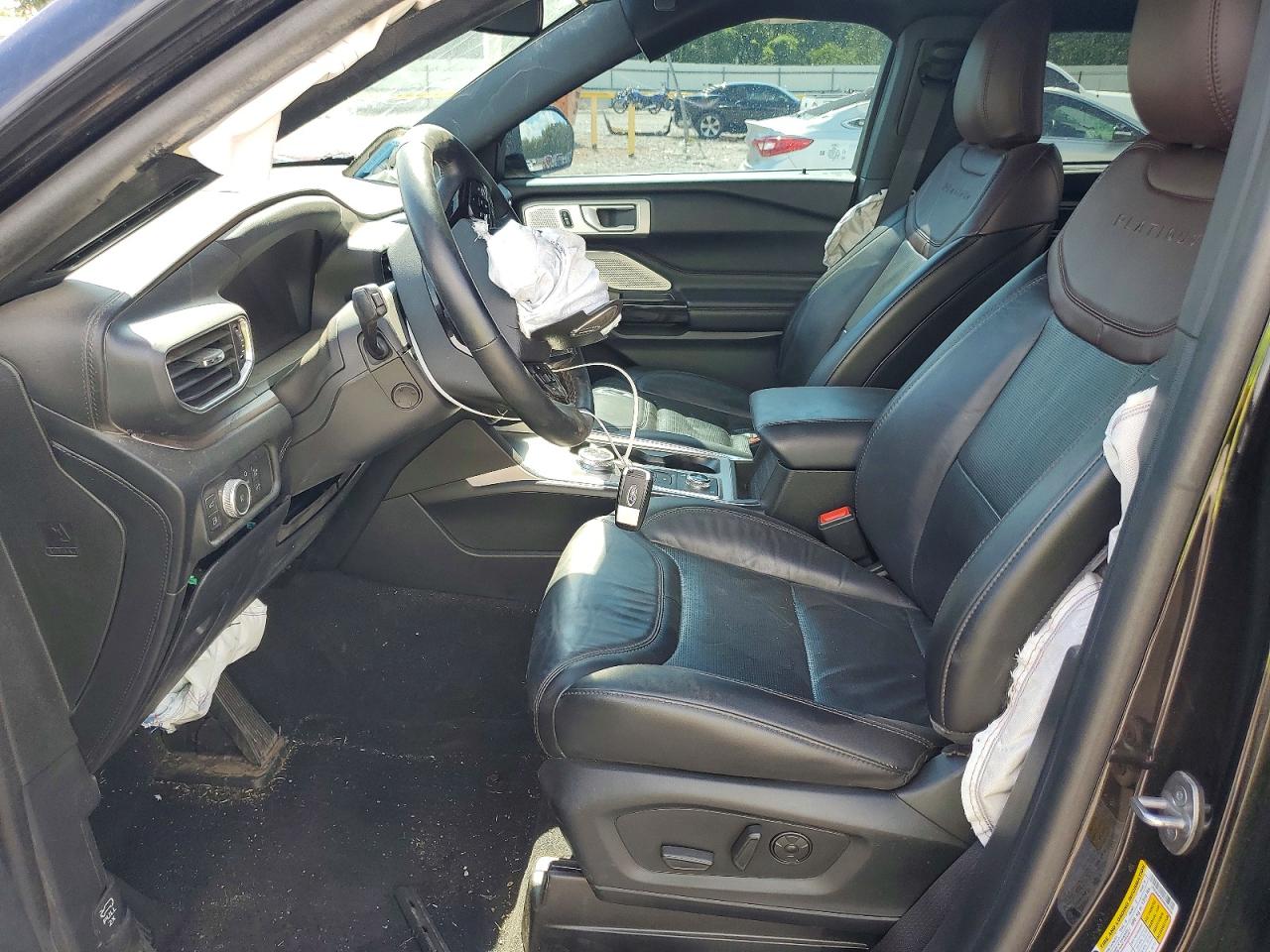 2022 Ford Explorer Platinum Черный vin: 1FM5K8HW2NNA06038