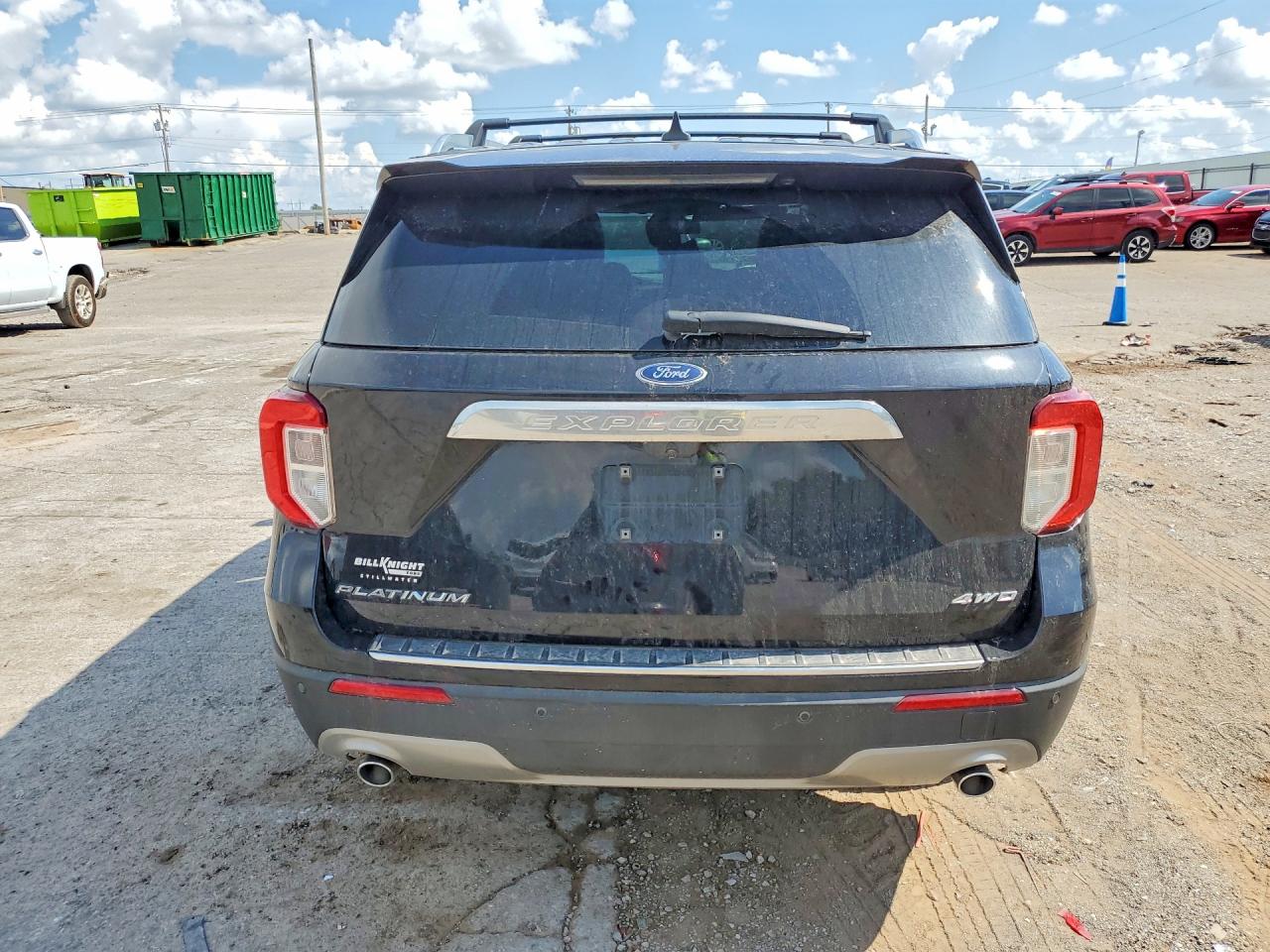 2022 Ford Explorer Platinum Черный vin: 1FM5K8HW2NNA06038
