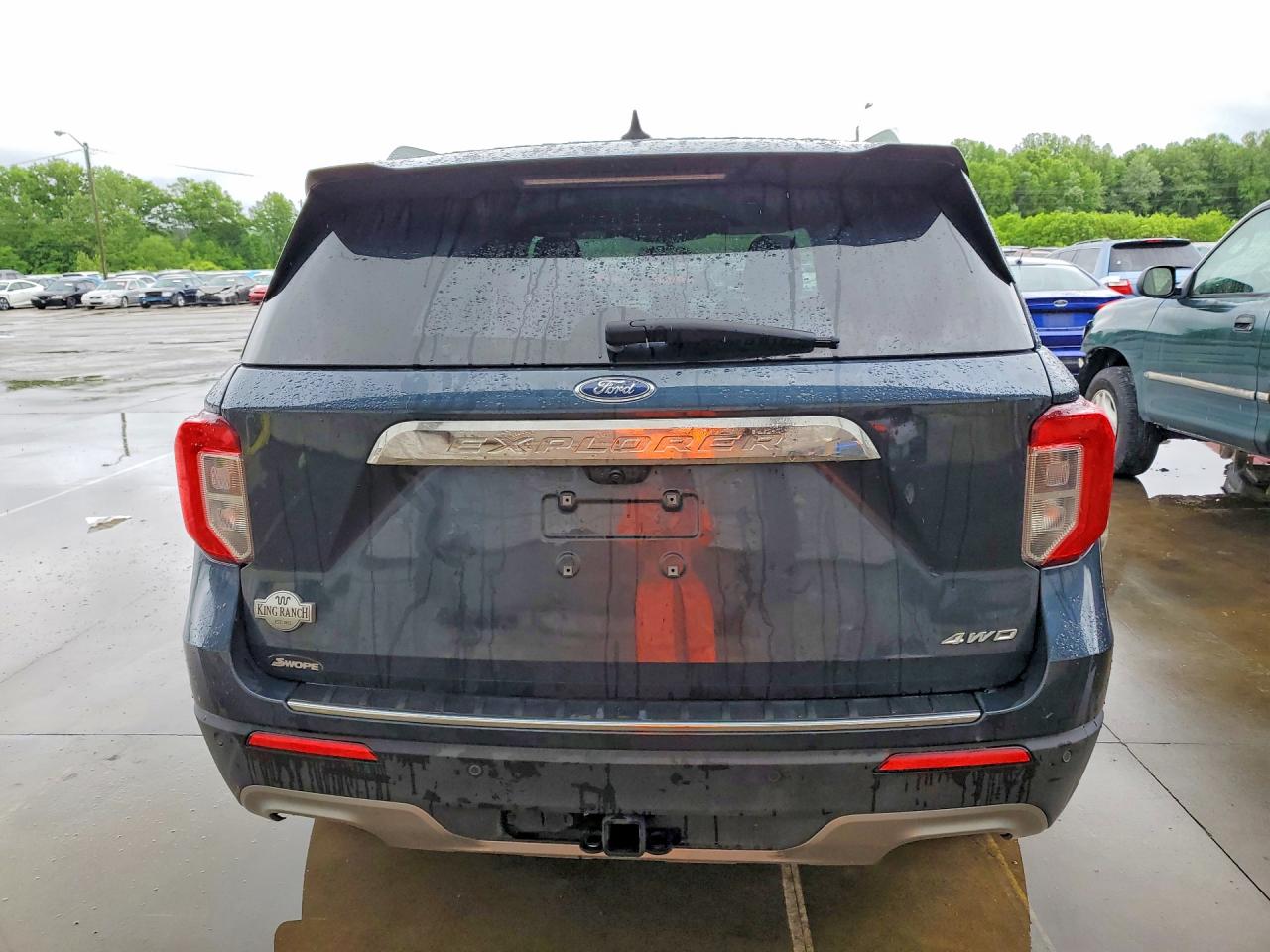 2023 Ford Explorer King Ranch Blue vin: 1FM5K8LC2PGB82107