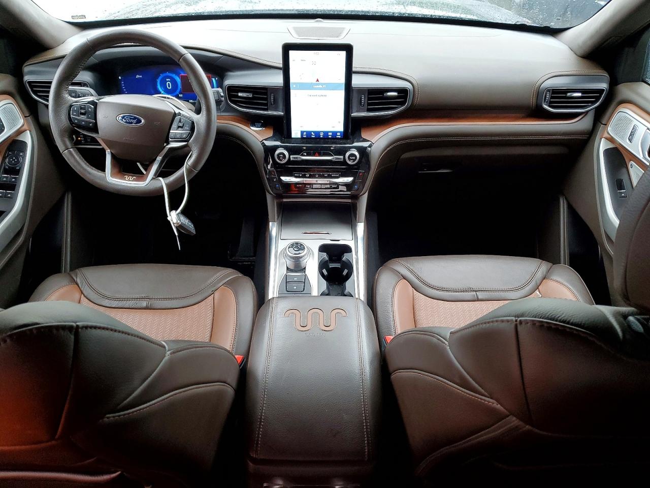 2023 Ford Explorer King Ranch Blue vin: 1FM5K8LC2PGB82107