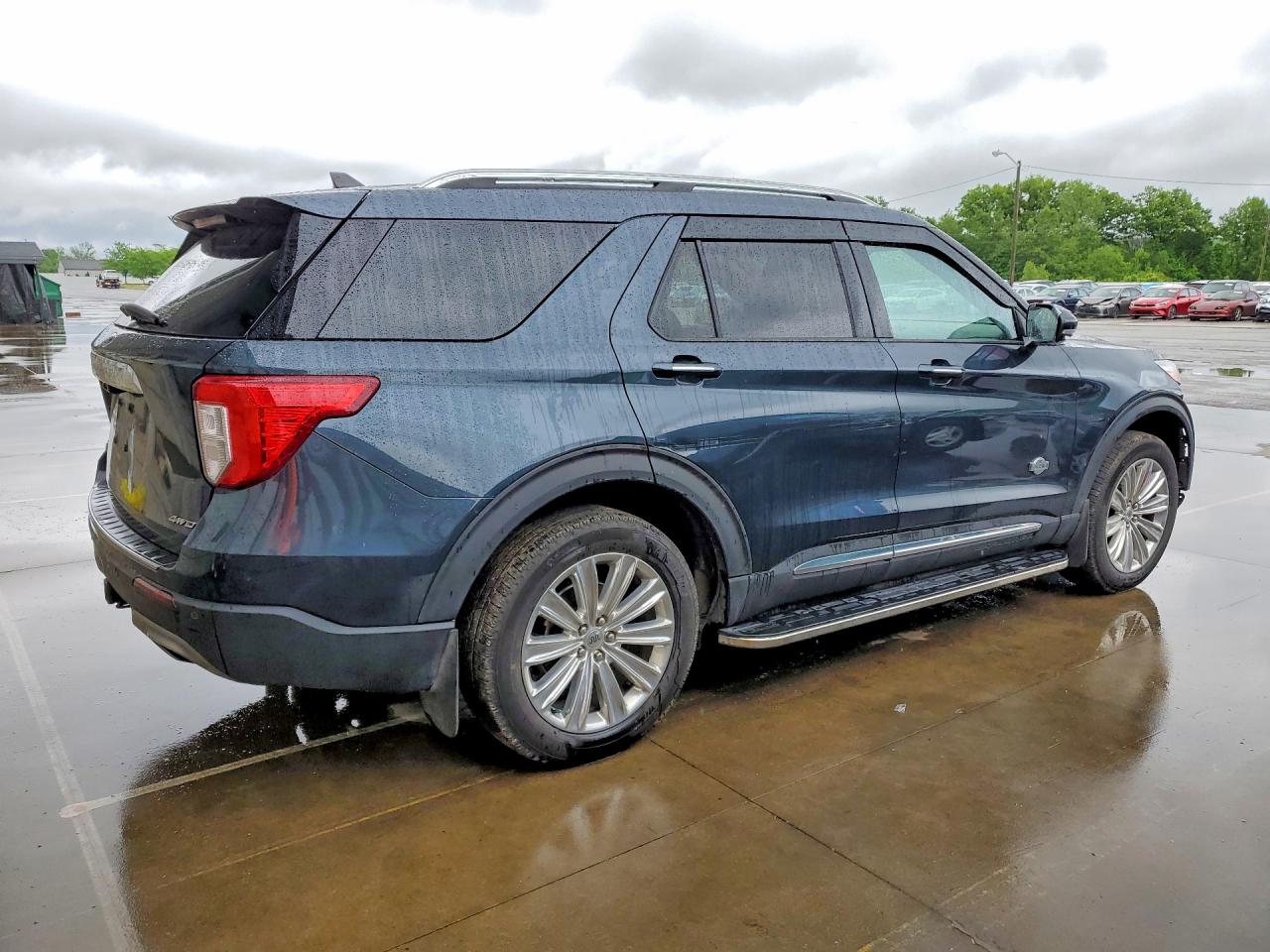 2023 Ford Explorer King Ranch Blue vin: 1FM5K8LC2PGB82107