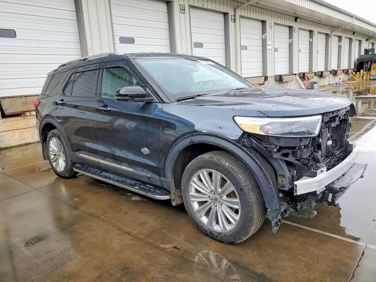 2023 Ford Explorer King Ranch Blue vin: 1FM5K8LC2PGB82107