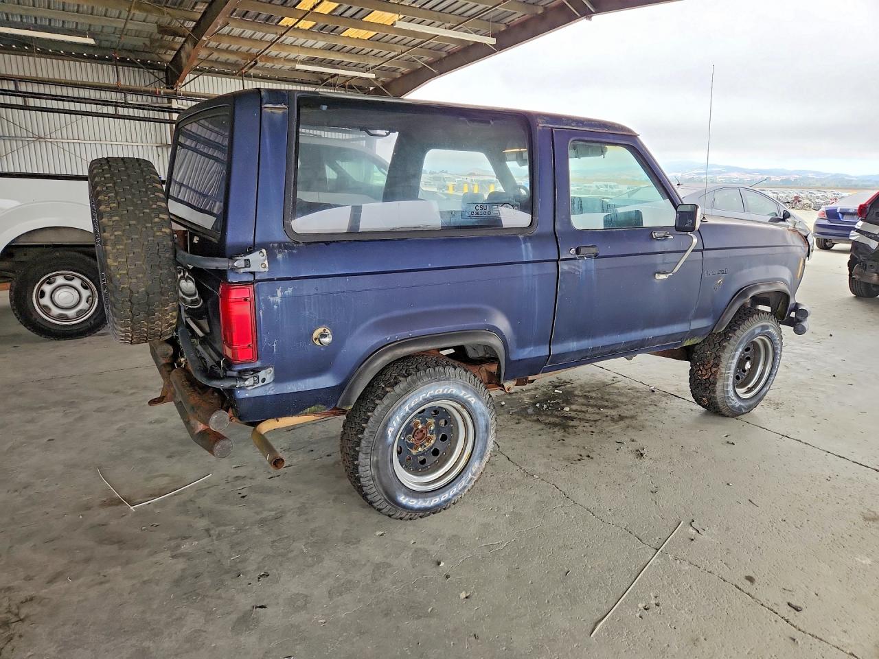 1985 Ford Bronco Ii Blue vin: 1FMBU14S1FUC61603