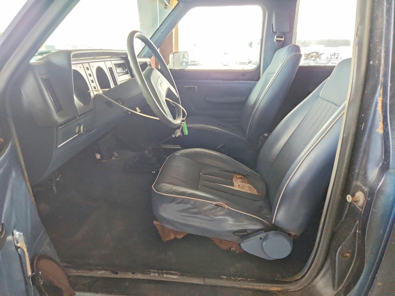 1985 Ford Bronco Ii Blue vin: 1FMBU14S1FUC61603