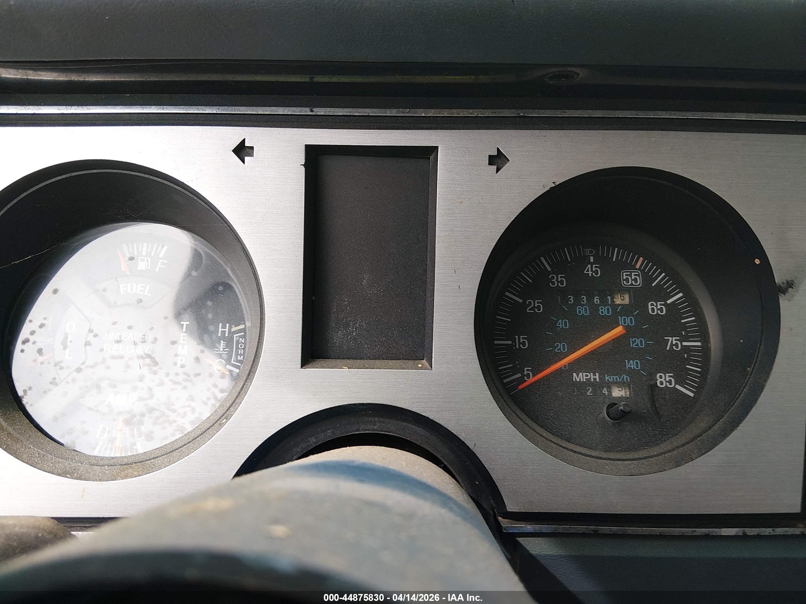 1986 Ford Bronco Ii   Blue vin: 1FMBU14T4GUB66575