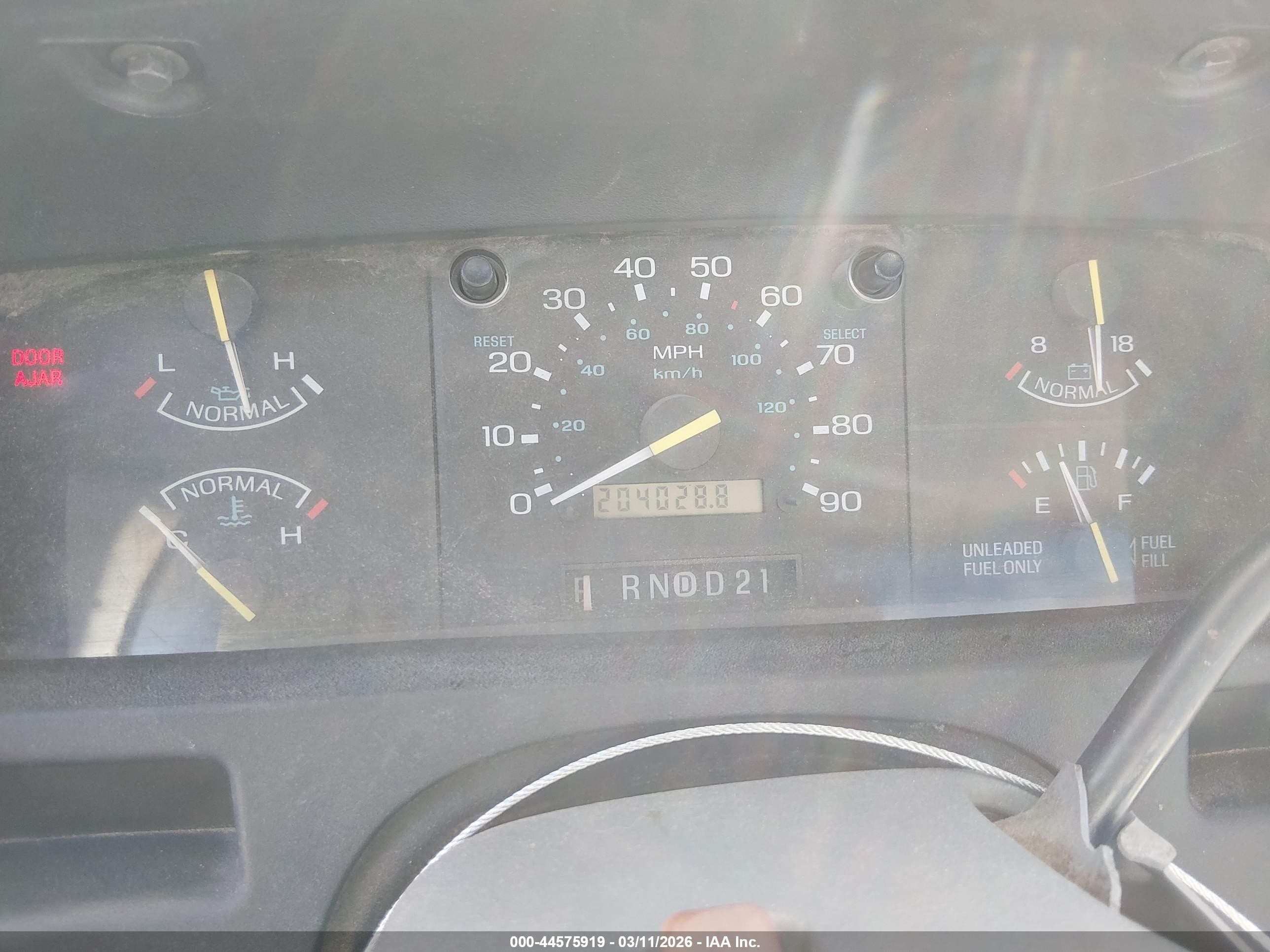 1995 Ford Aerostar   Red vin: 1FMCA11U0SZB79877