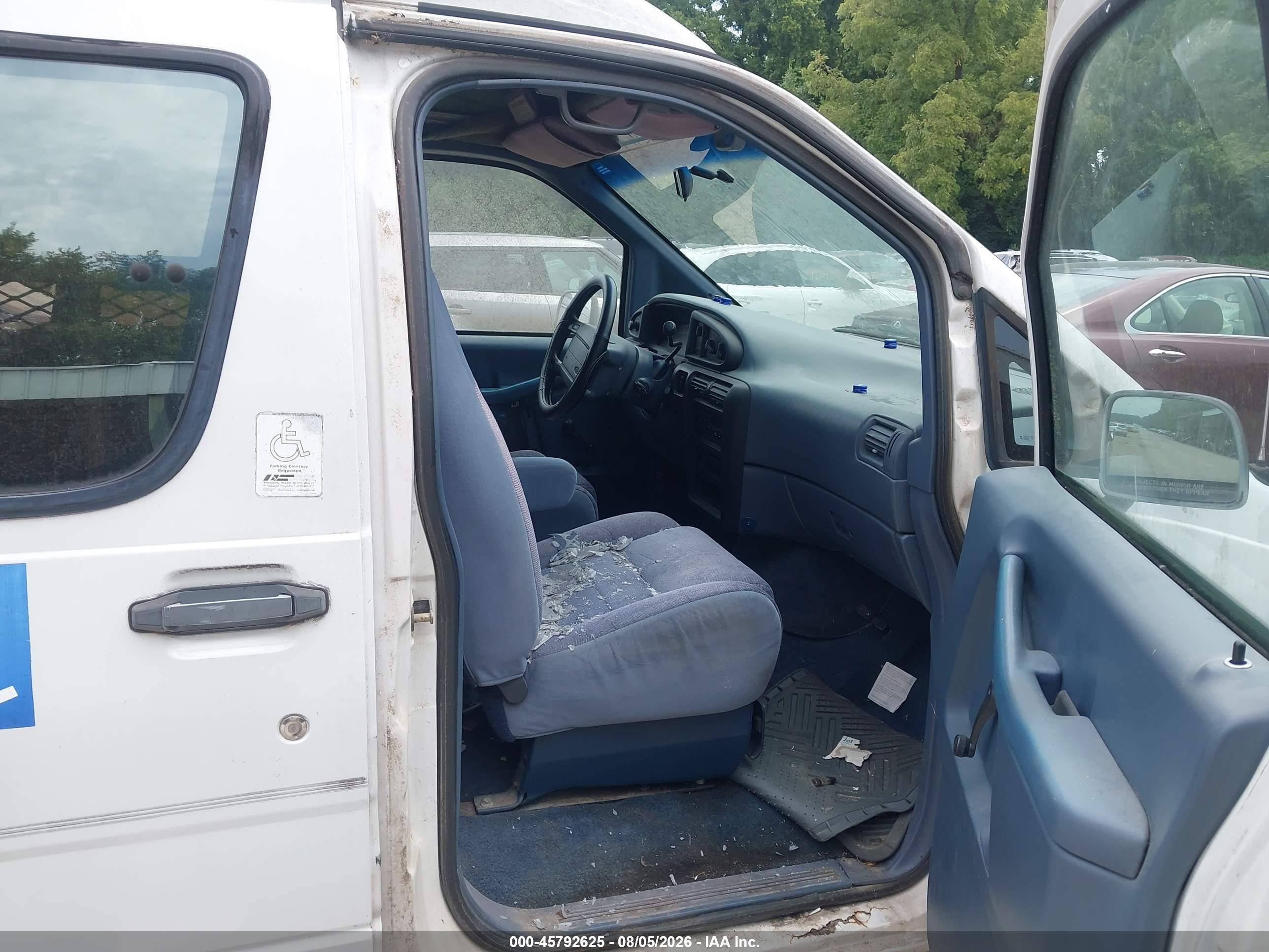 1994 Ford Aerostar   White vin: 1FMCA11U2RZB39651