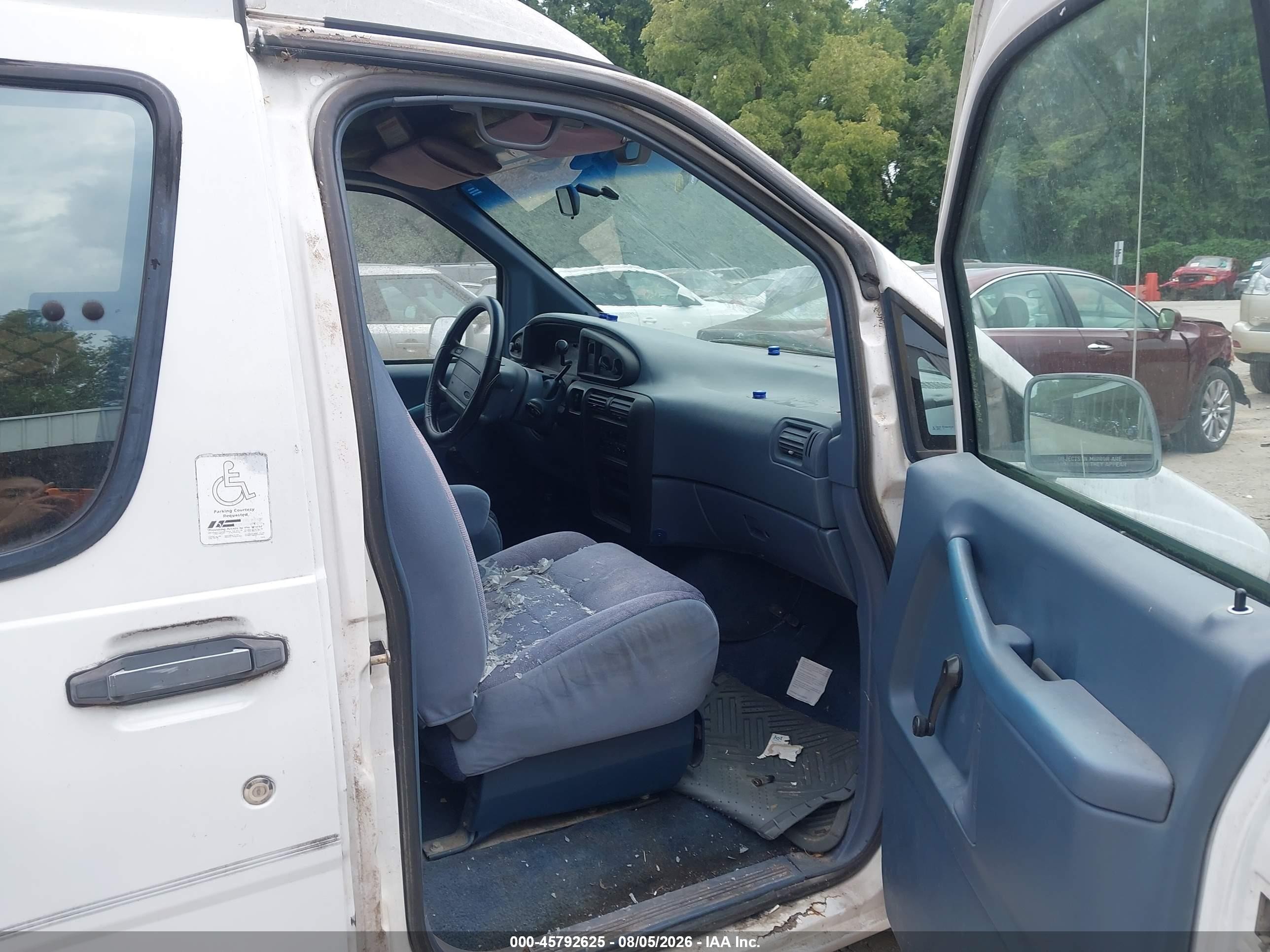 1994 Ford Aerostar   White vin: 1FMCA11U2RZB39651
