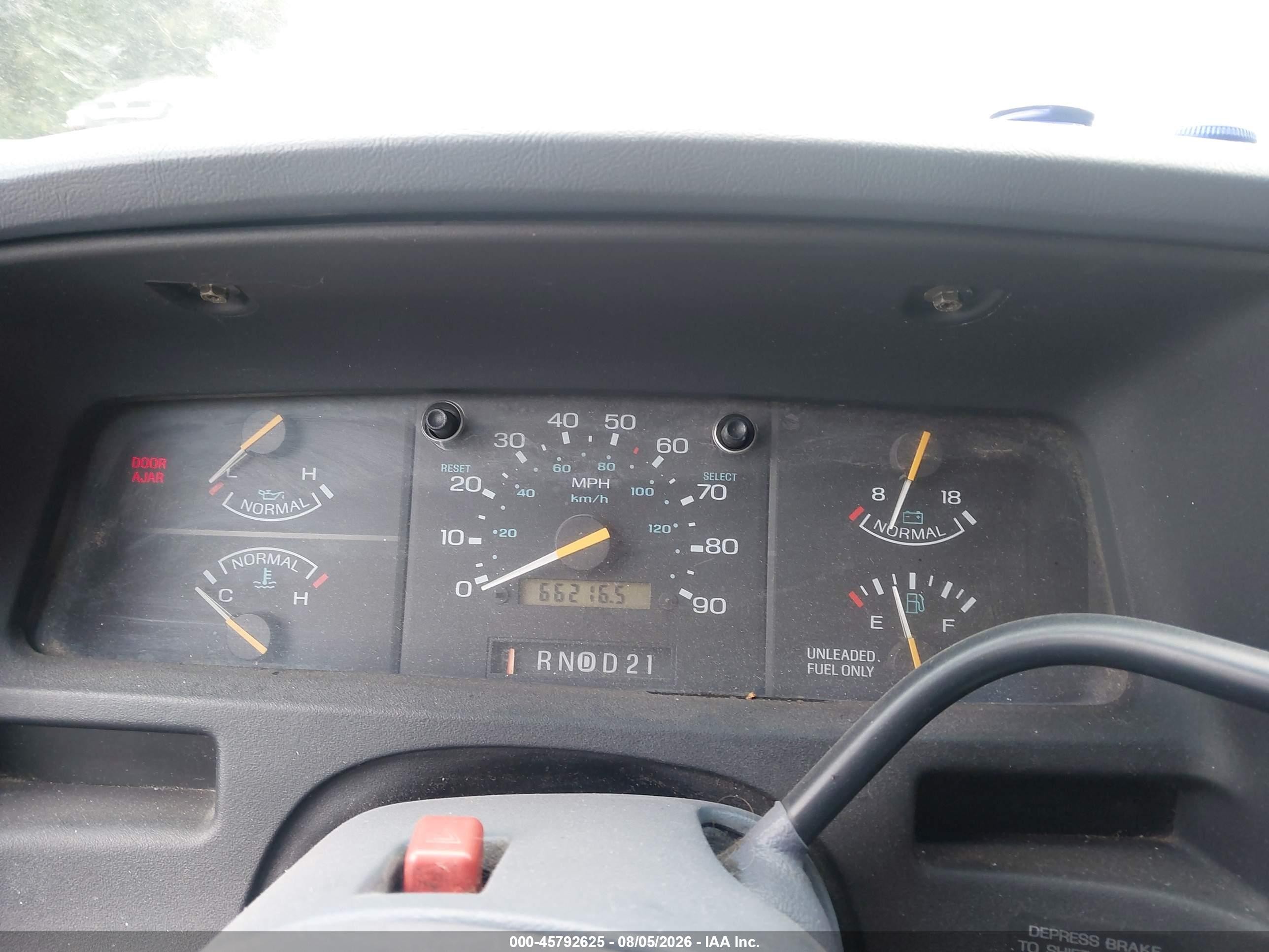 1994 Ford Aerostar   White vin: 1FMCA11U2RZB39651