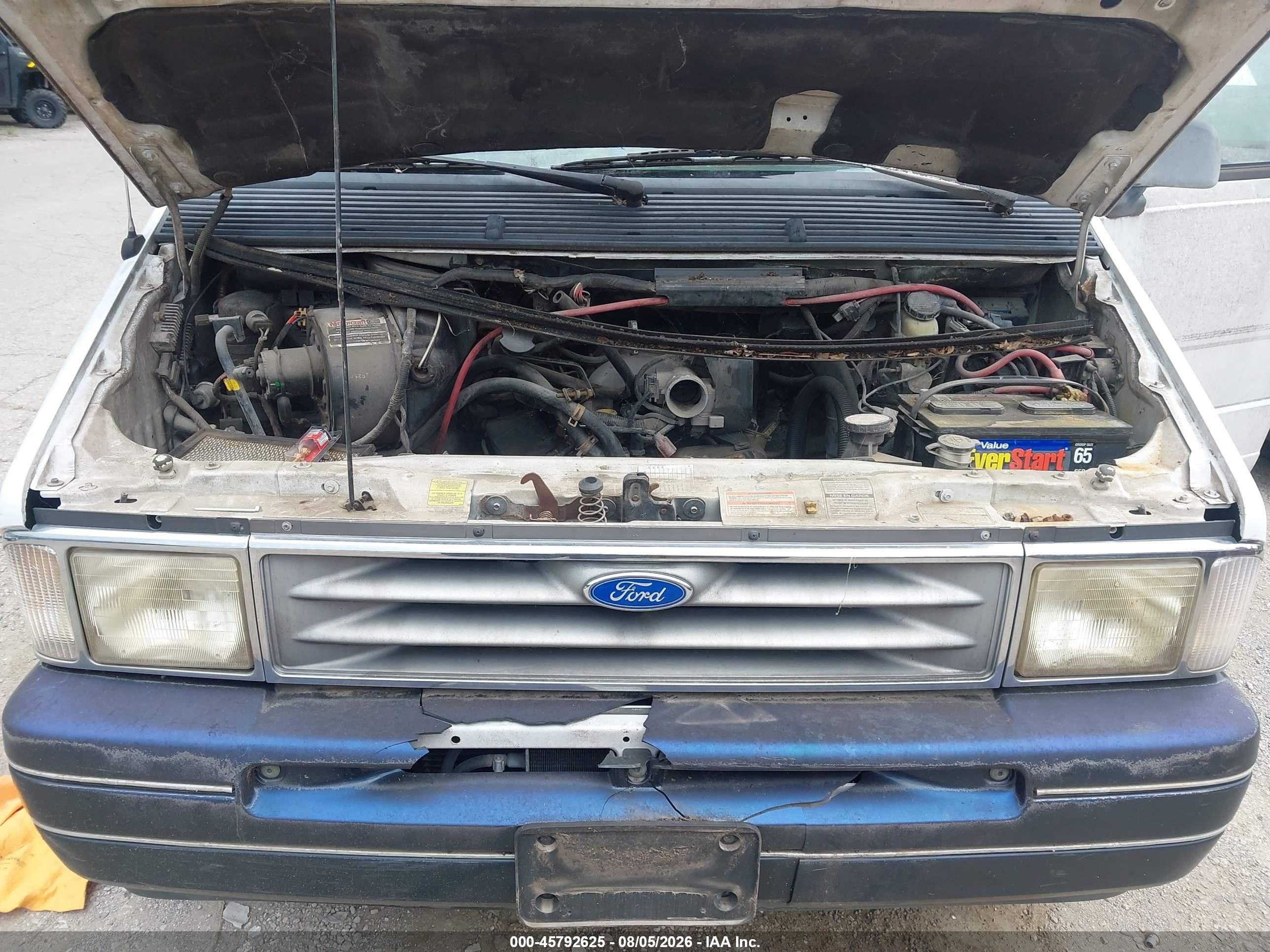 1994 Ford Aerostar   White vin: 1FMCA11U2RZB39651