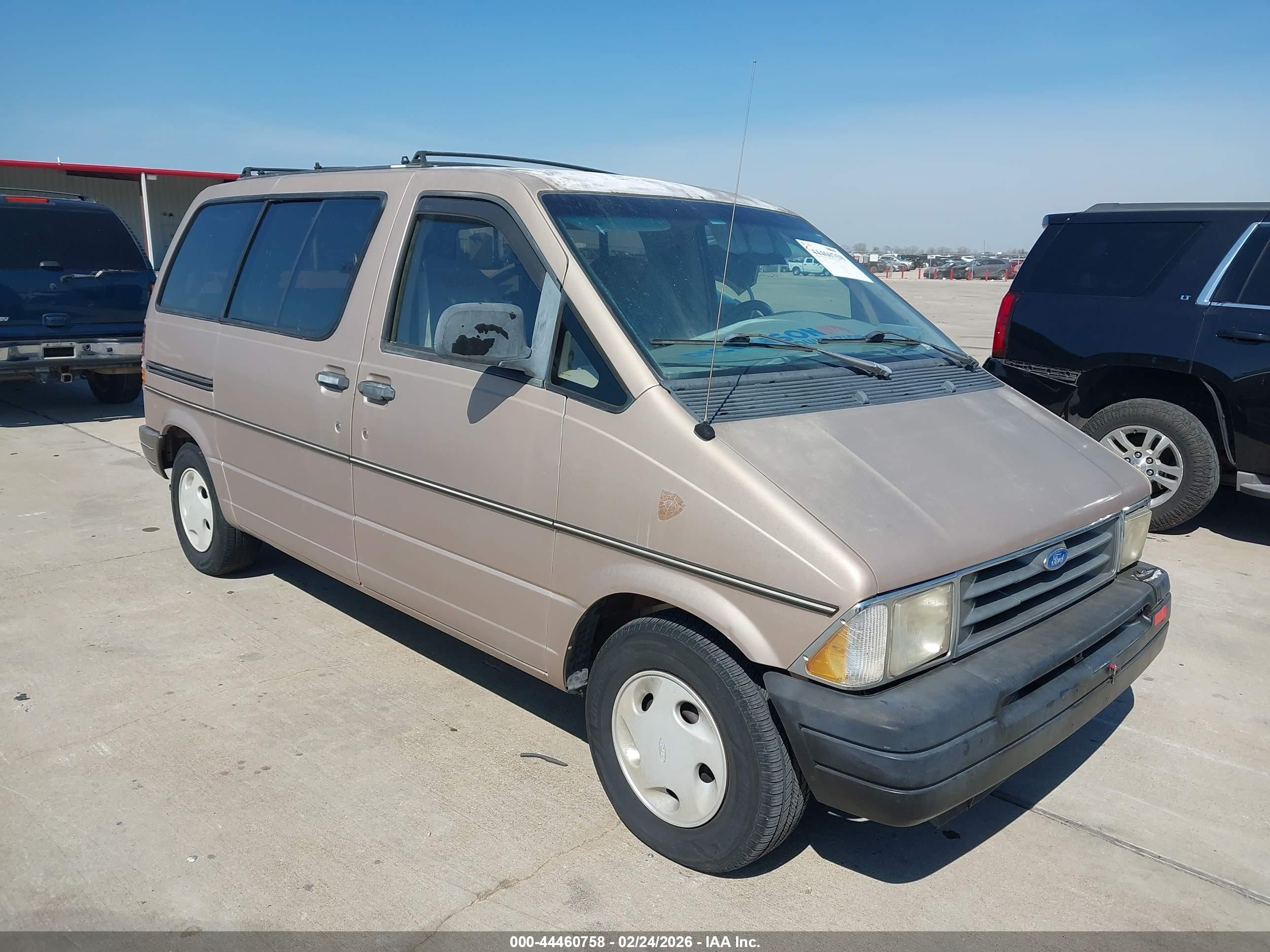 1994 Ford Aerostar   Золотой vin: 1FMCA11U3RZB11633