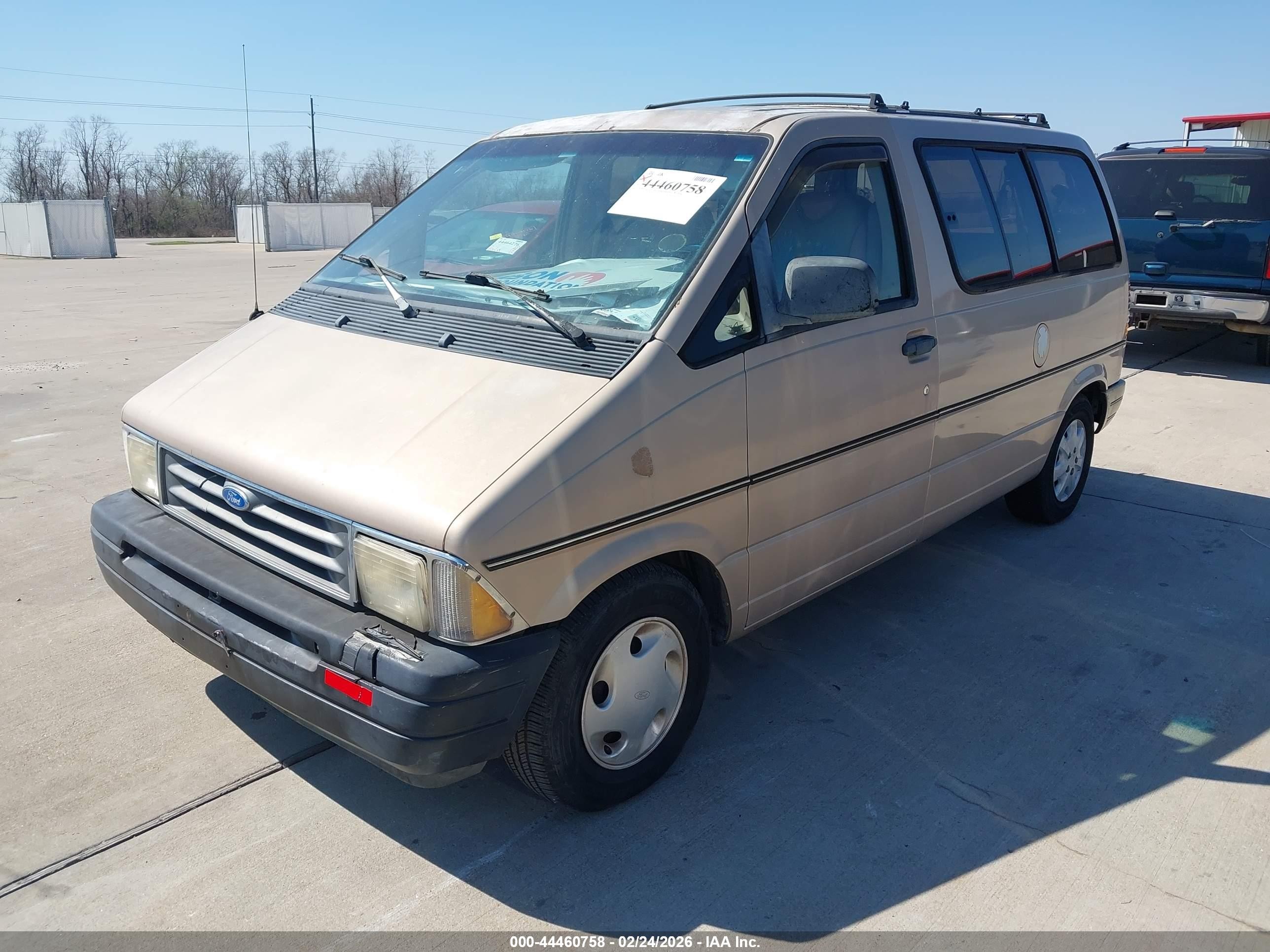 1994 Ford Aerostar   Gold vin: 1FMCA11U3RZB11633
