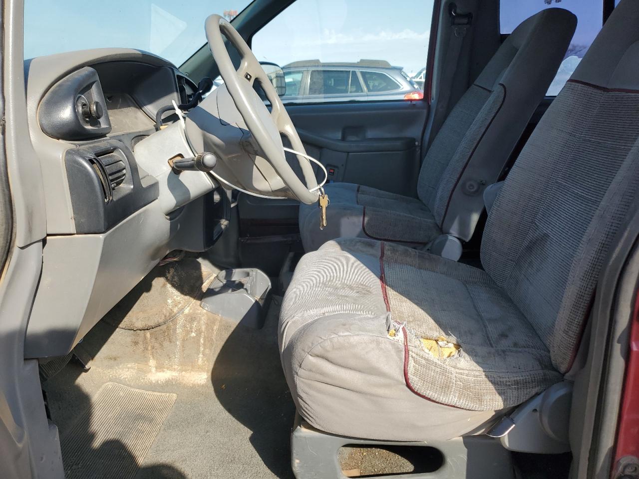 1995 Ford Aerostar Red vin: 1FMCA11U3SZC08031