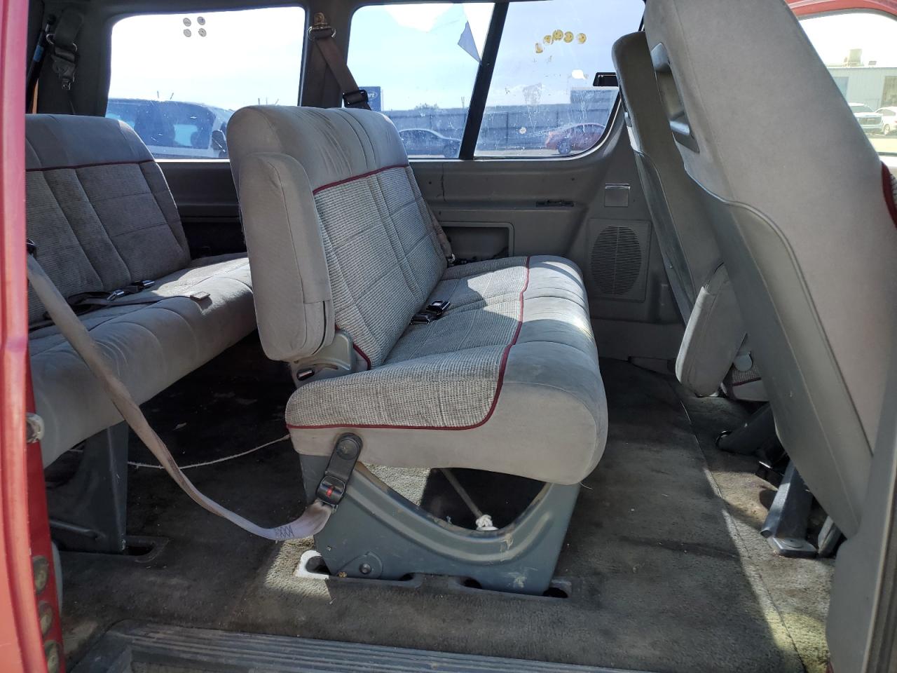 1995 Ford Aerostar Red vin: 1FMCA11U3SZC08031