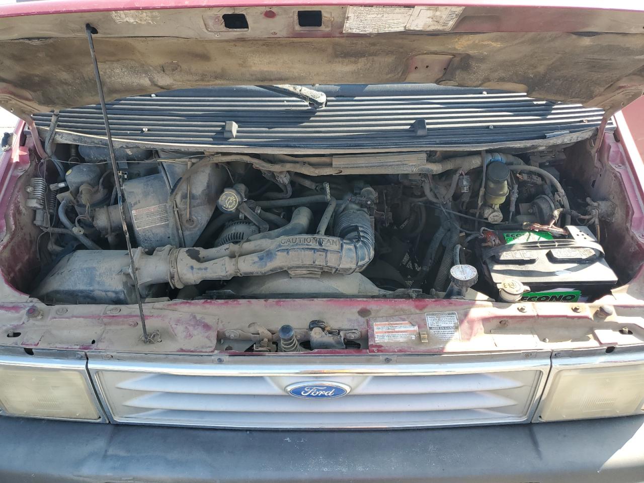 1995 Ford Aerostar Red vin: 1FMCA11U3SZC08031