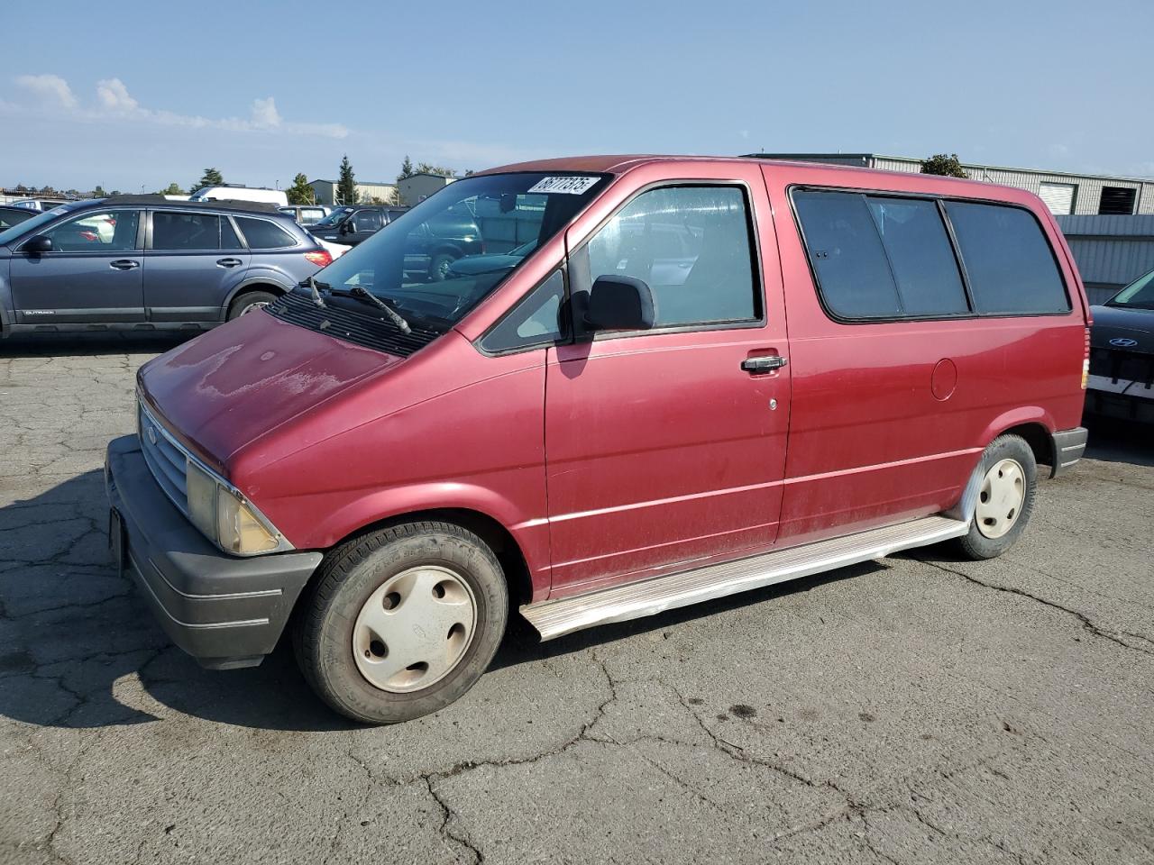 1995 Ford Aerostar Красный vin: 1FMCA11U3SZC08031