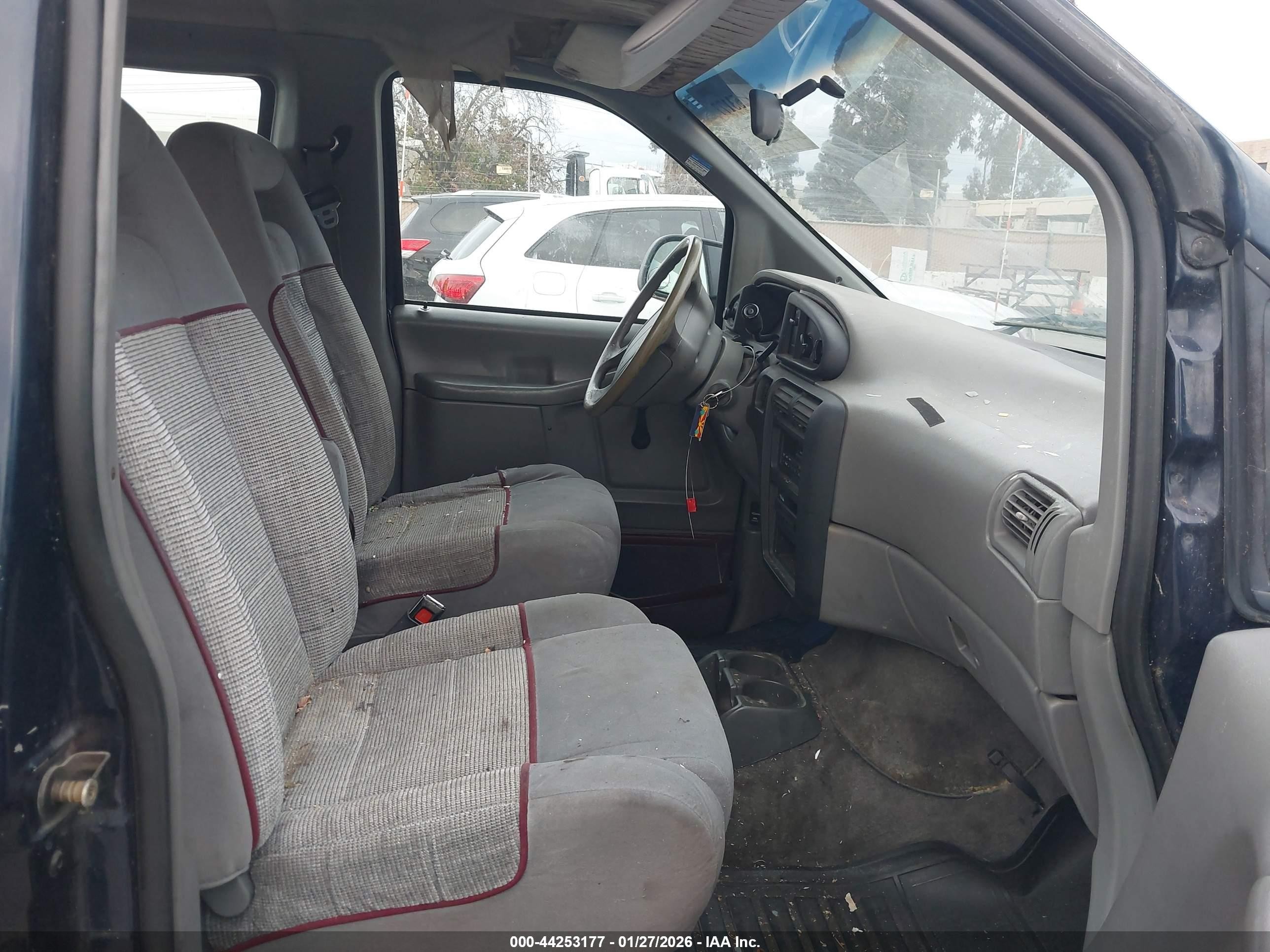 1996 Ford Aerostar   Blue vin: 1FMCA11U4TZB07114