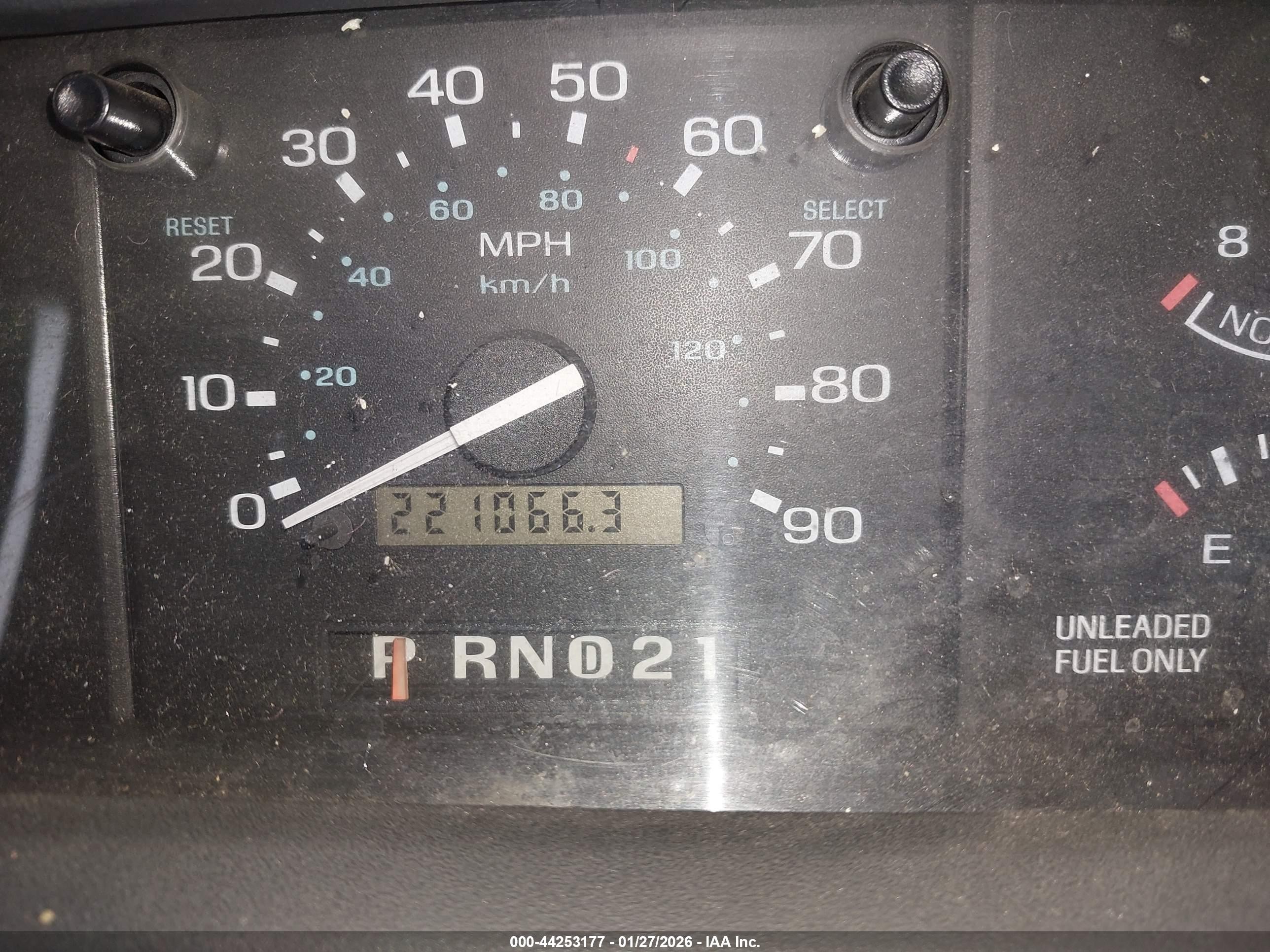 1996 Ford Aerostar   Blue vin: 1FMCA11U4TZB07114