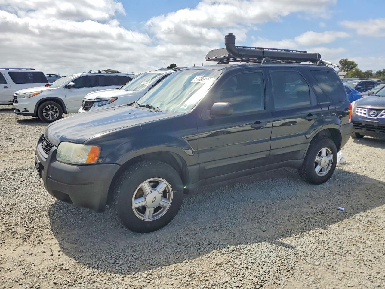 2003 Ford Escape Xls Black vin: 1FMCU02143KA33286
