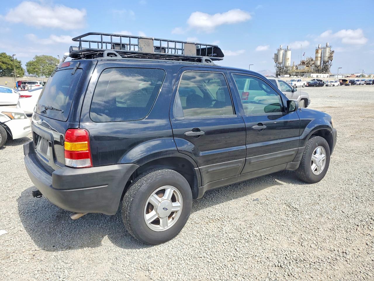 2003 Ford Escape Xls Black vin: 1FMCU02143KA33286