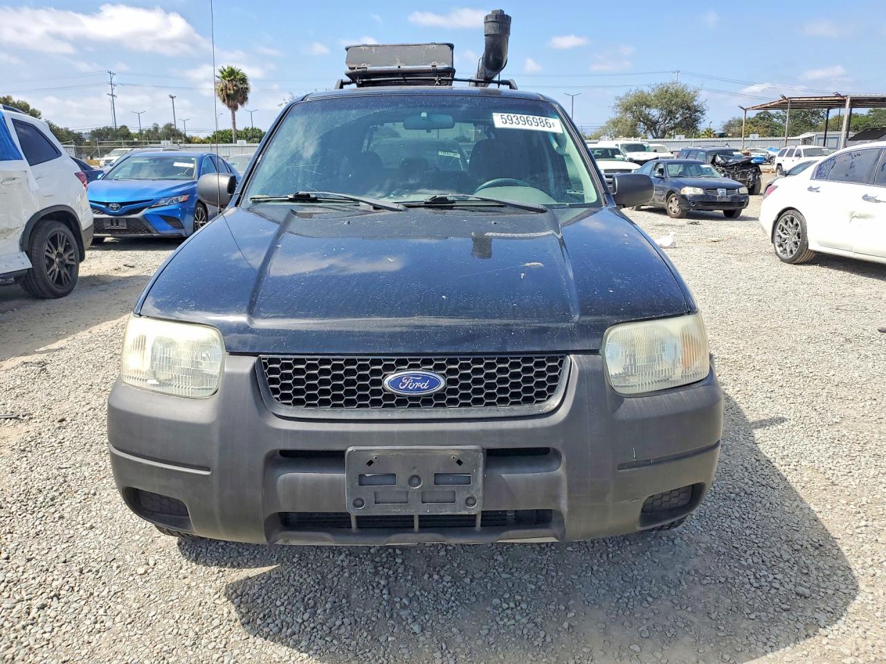 2003 Ford Escape Xls Black vin: 1FMCU02143KA33286