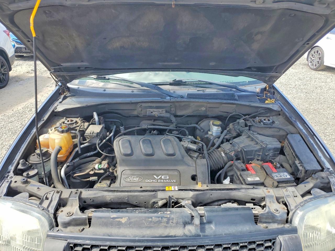 2003 Ford Escape Xls Black vin: 1FMCU02143KA33286