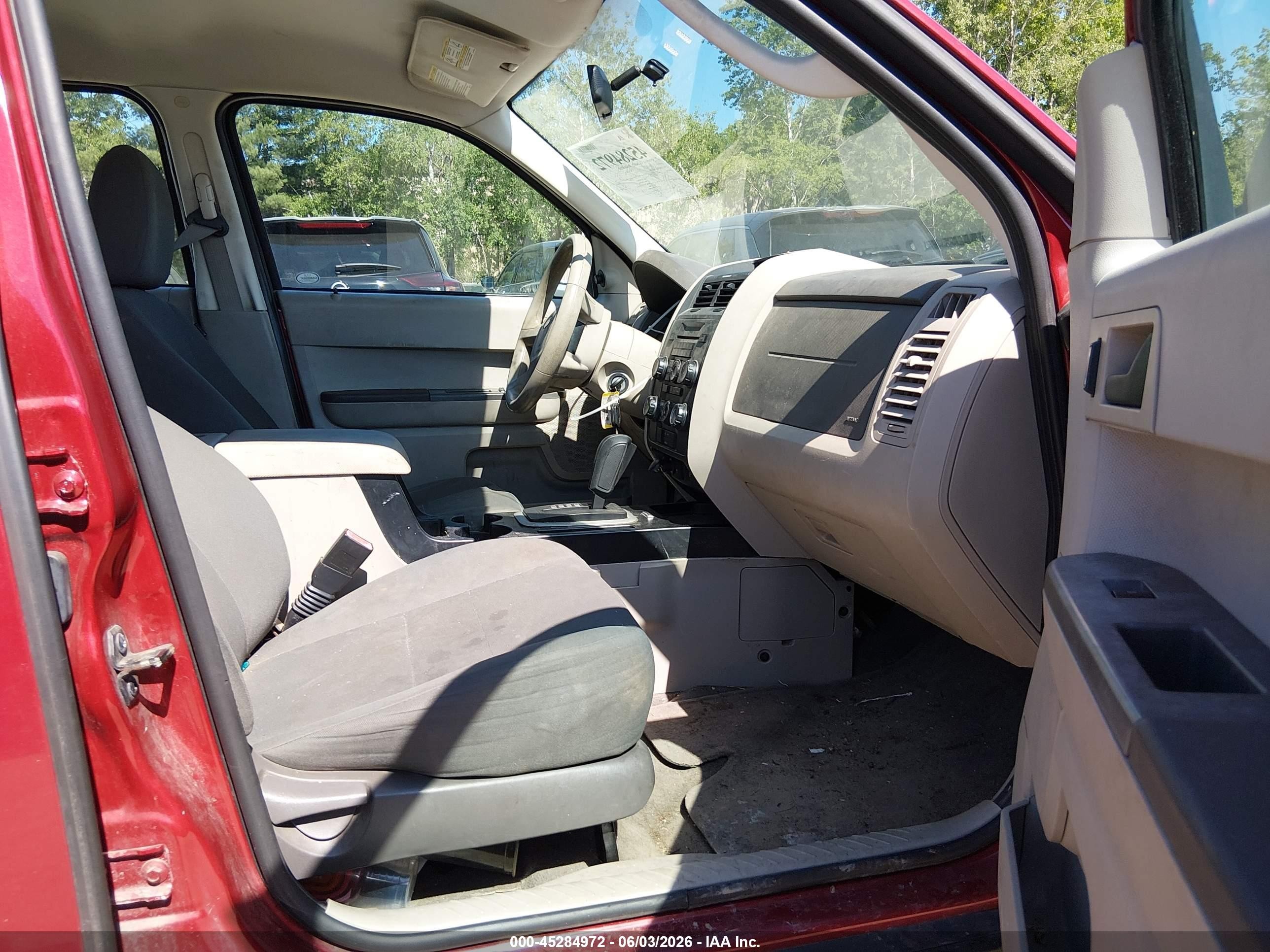 2009 Ford Escape Xls/xls Manual Красный vin: 1FMCU02749KC48812