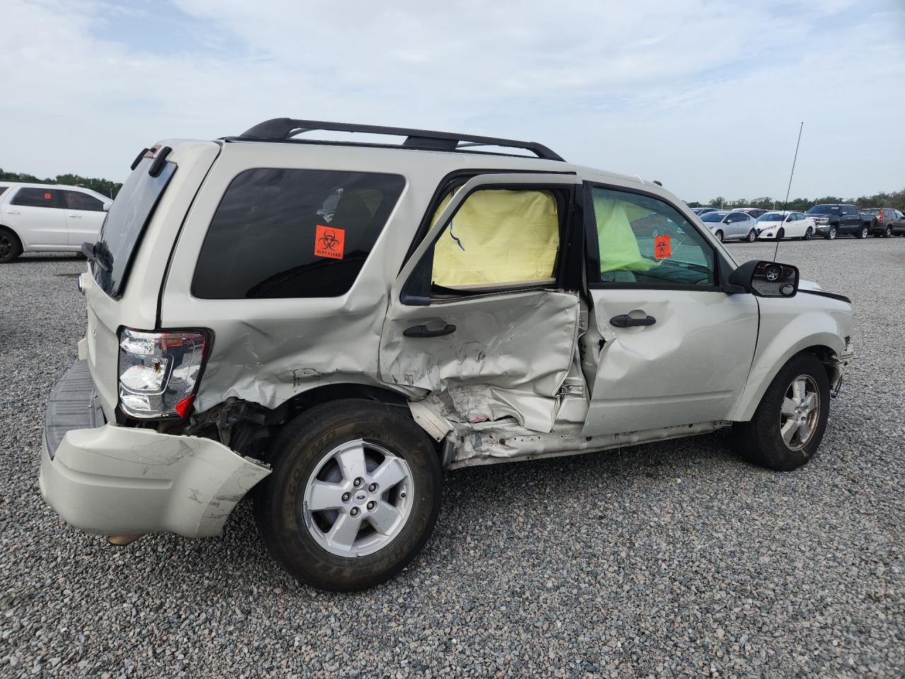 2009 Ford Escape Xls Gray vin: 1FMCU02749KC80482