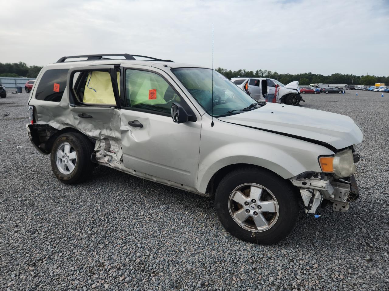 2009 Ford Escape Xls Gray vin: 1FMCU02749KC80482