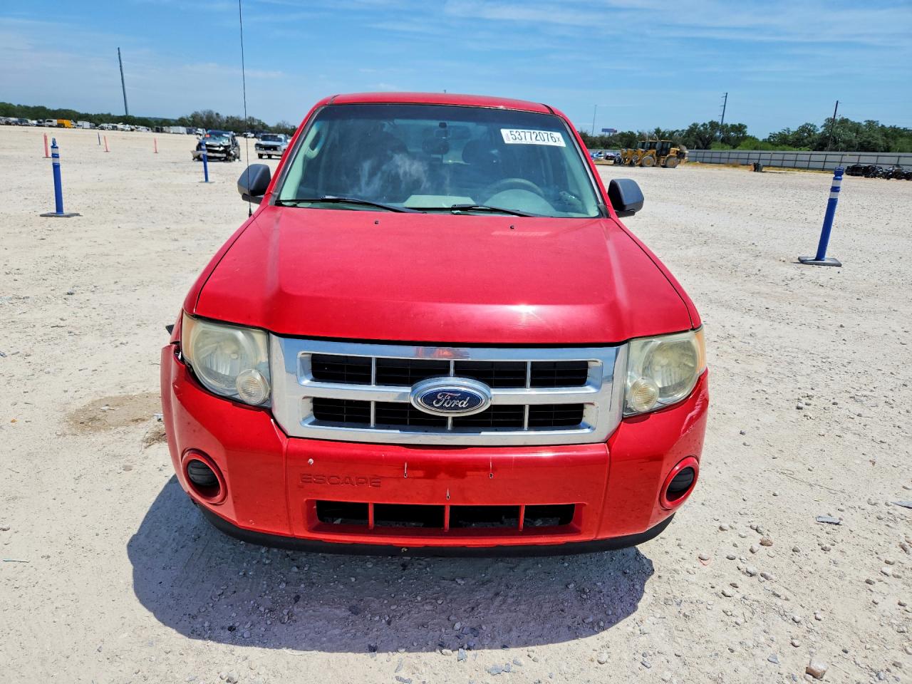 2009 Ford Escape Xls Red vin: 1FMCU02769KA13392