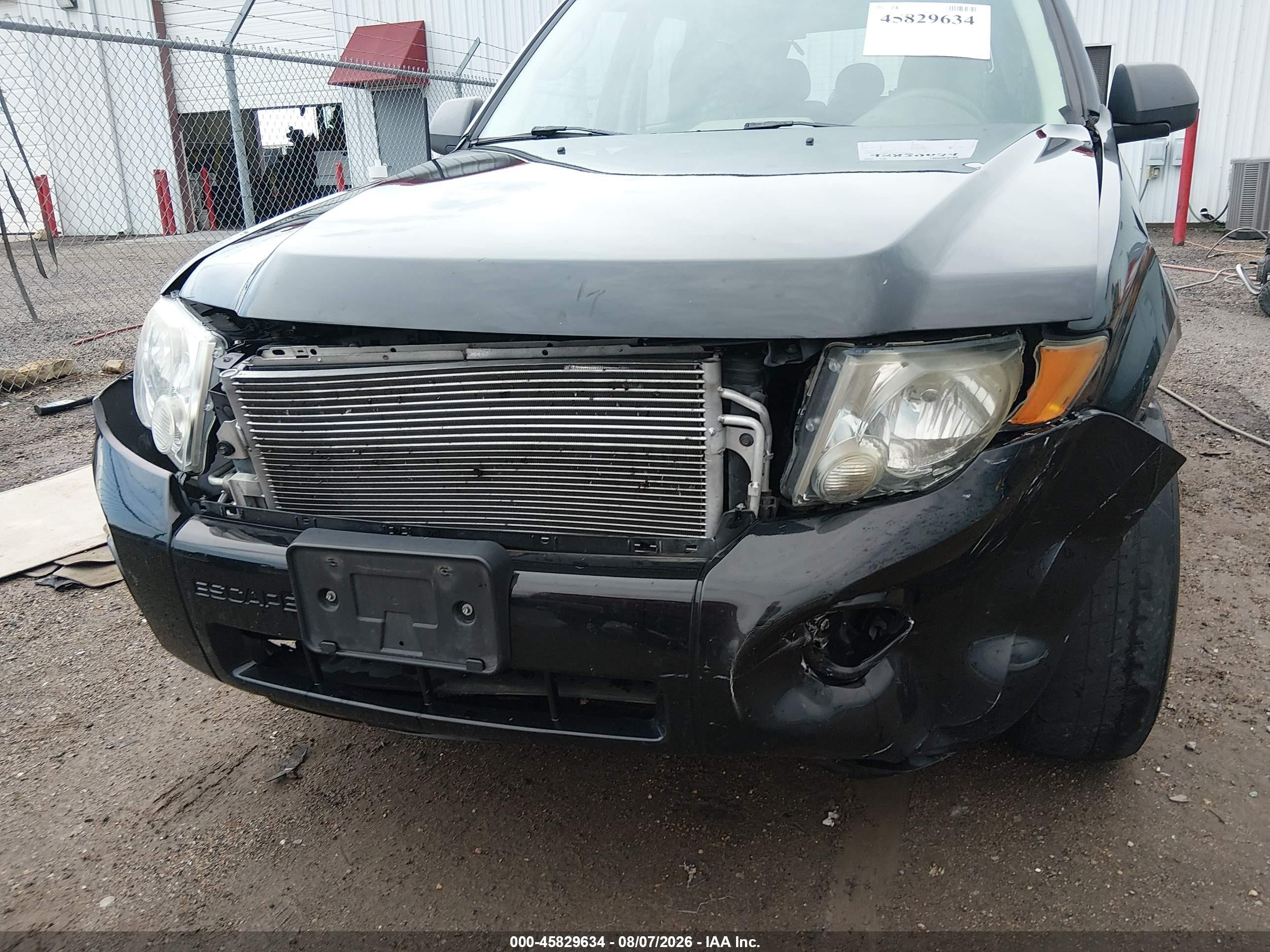 2009 Ford Escape Xls/xls Manual Black vin: 1FMCU02769KC86218