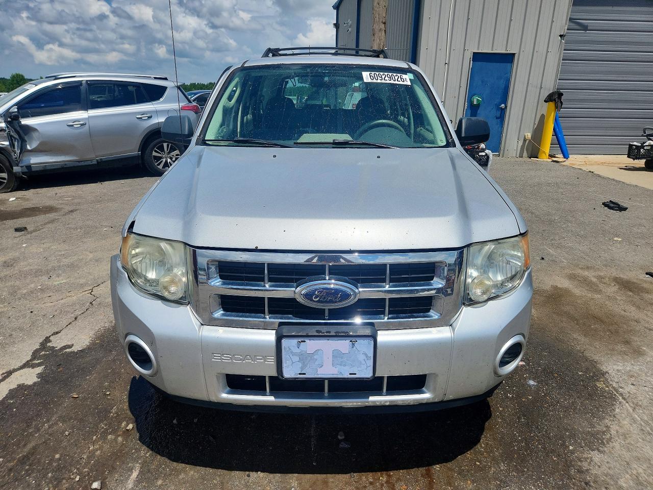 2009 Ford Escape Xls Silver vin: 1FMCU02779KD08243