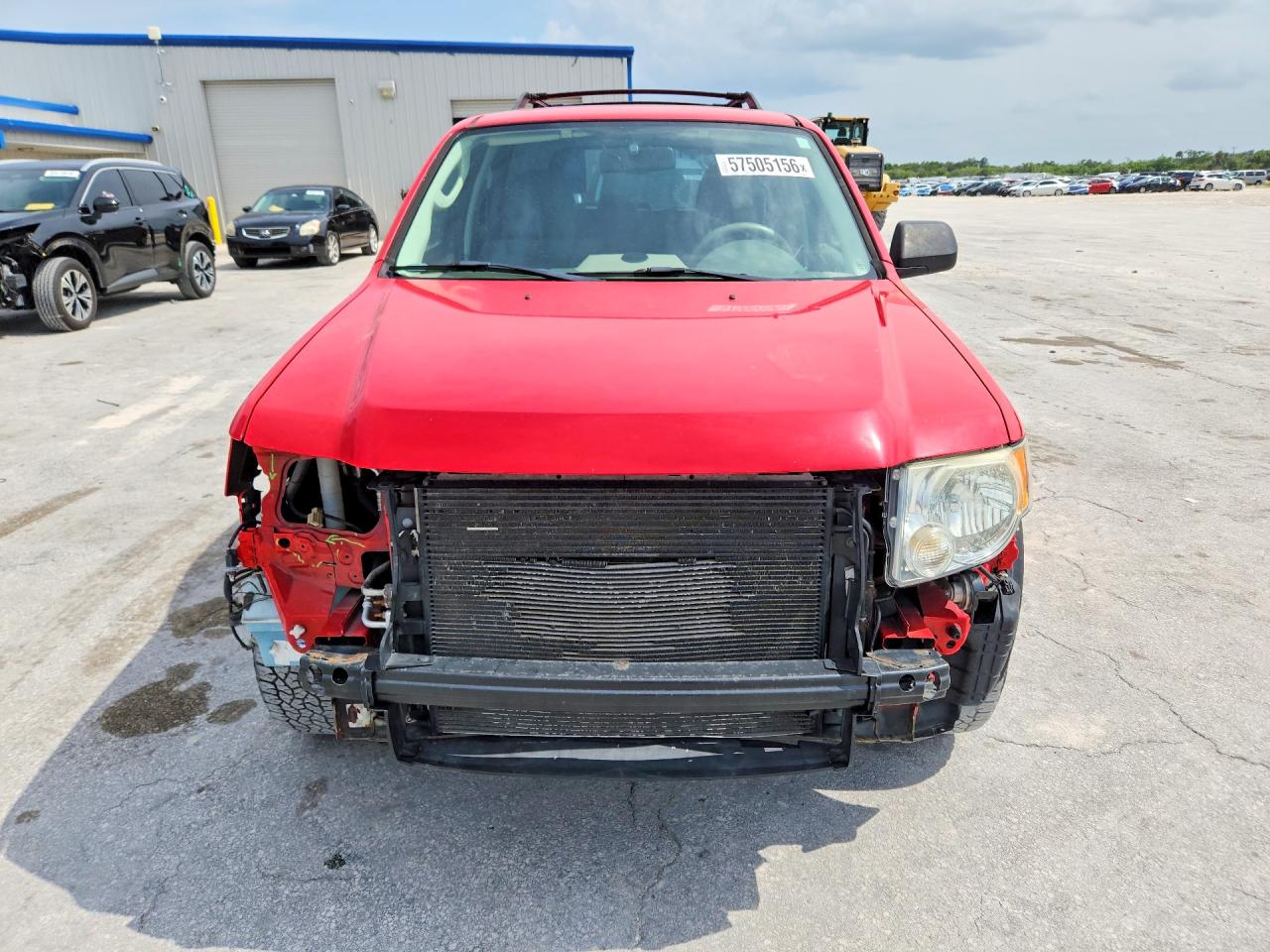 2009 Ford Escape Xls Красный vin: 1FMCU02789KB08178