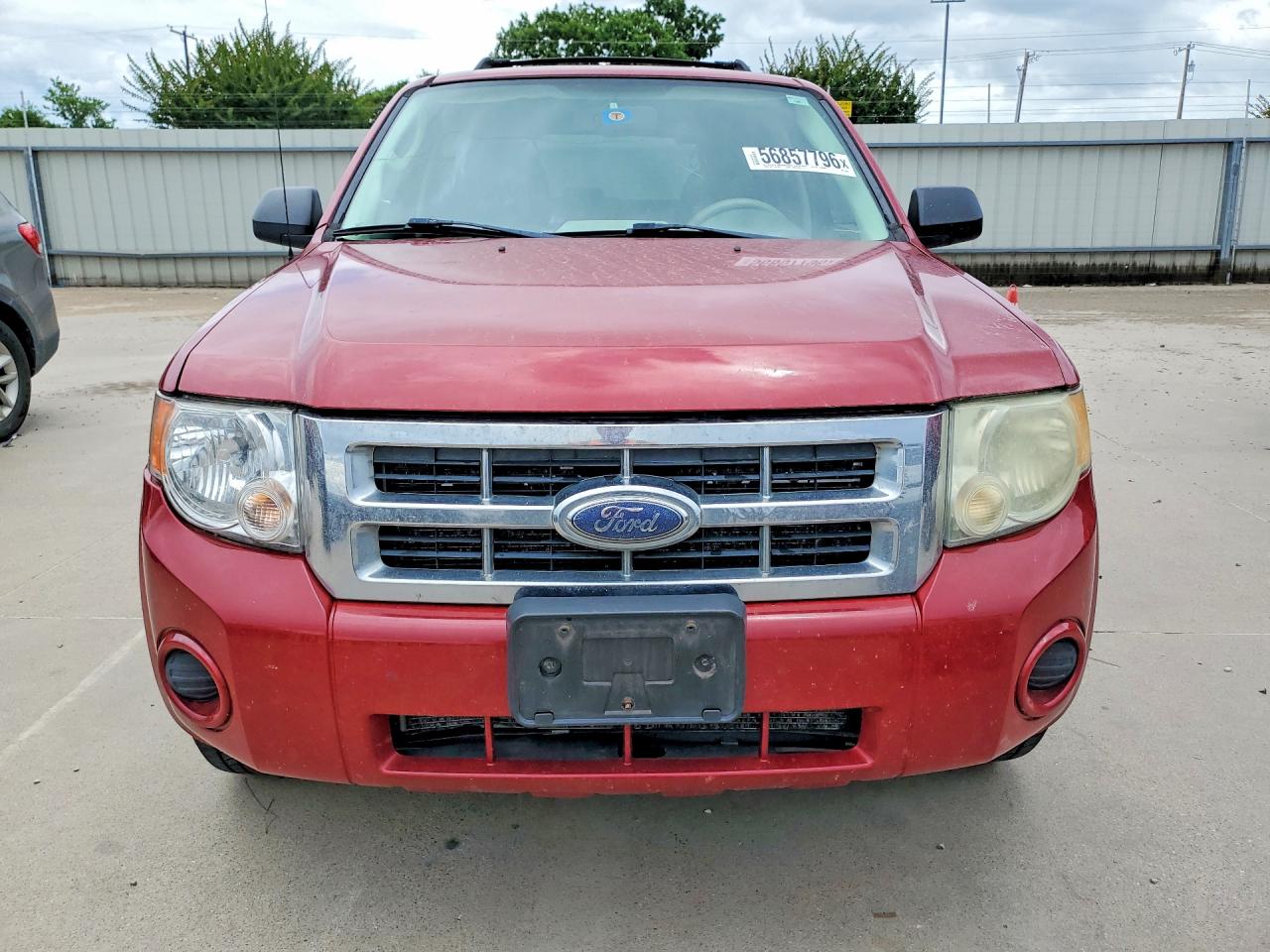 2009 Ford Escape Xls Red vin: 1FMCU02799KB64503
