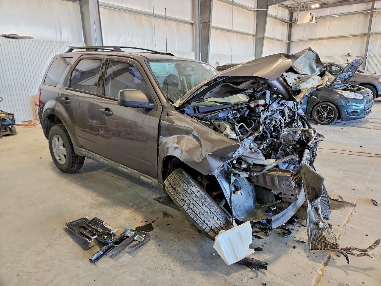 2009 Ford Escape Xls Серый vin: 1FMCU02799KC34324