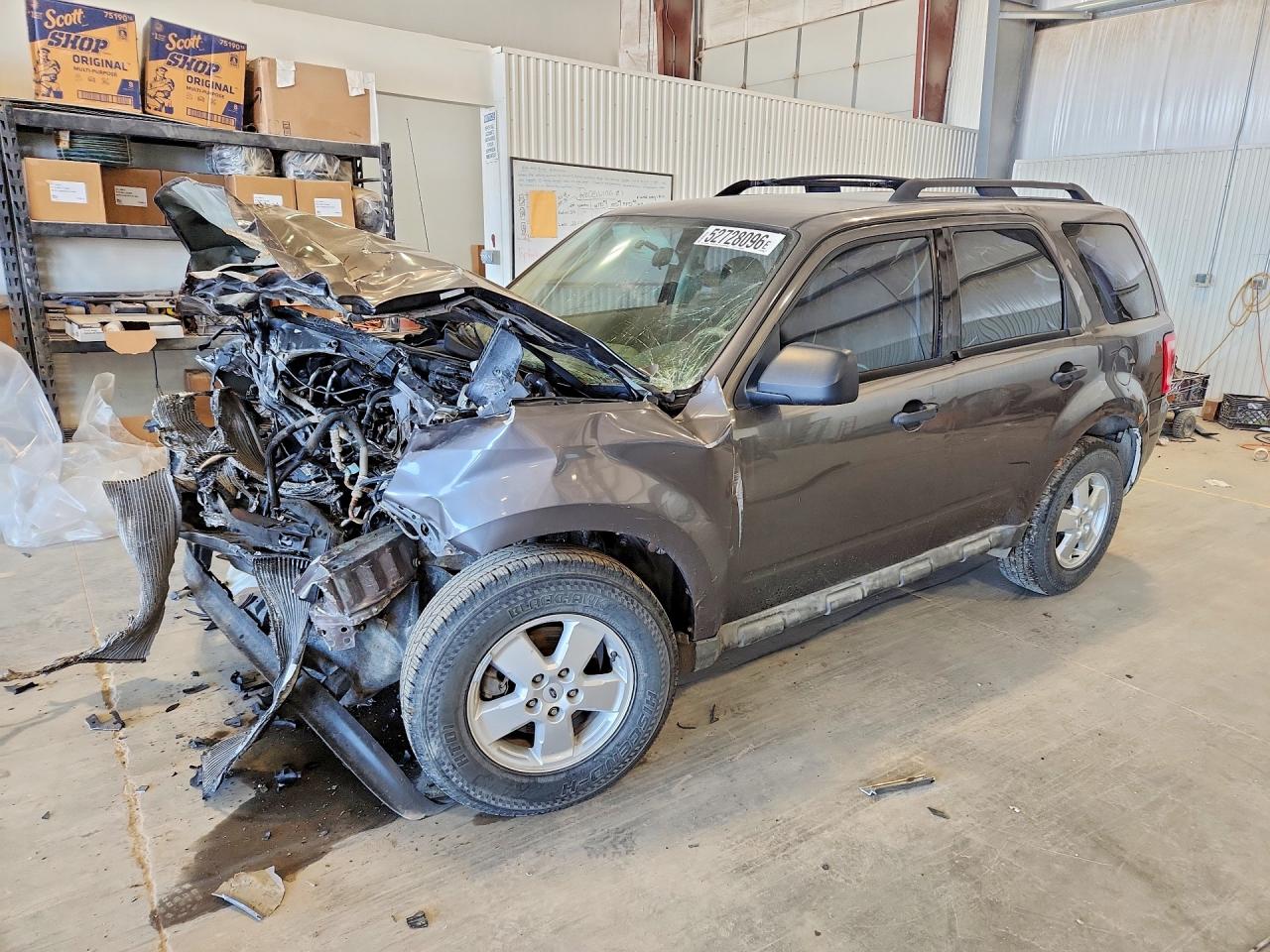 2009 Ford Escape Xls Gray vin: 1FMCU02799KC34324