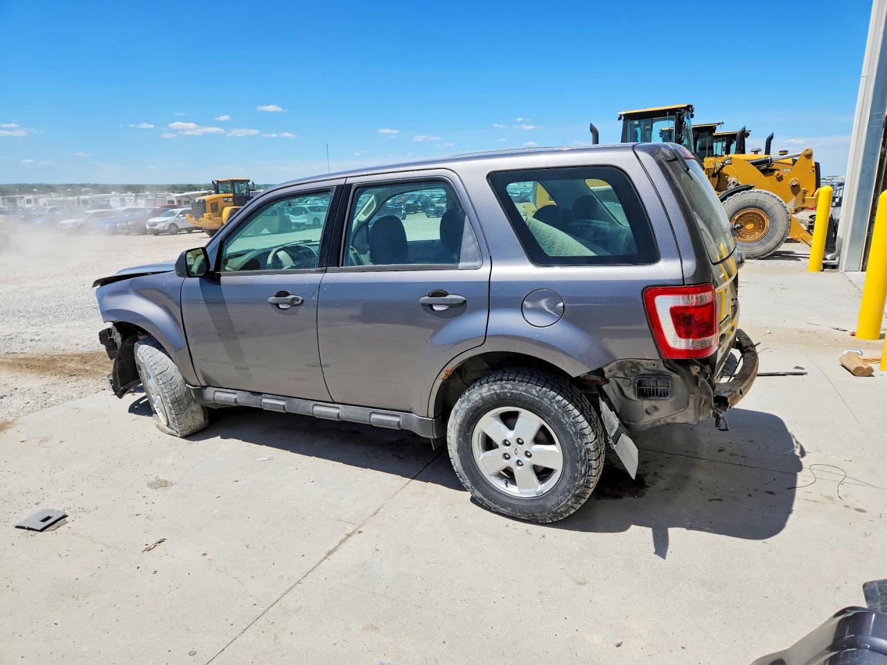 2009 Ford Escape Xls Gray vin: 1FMCU027X9KA29398
