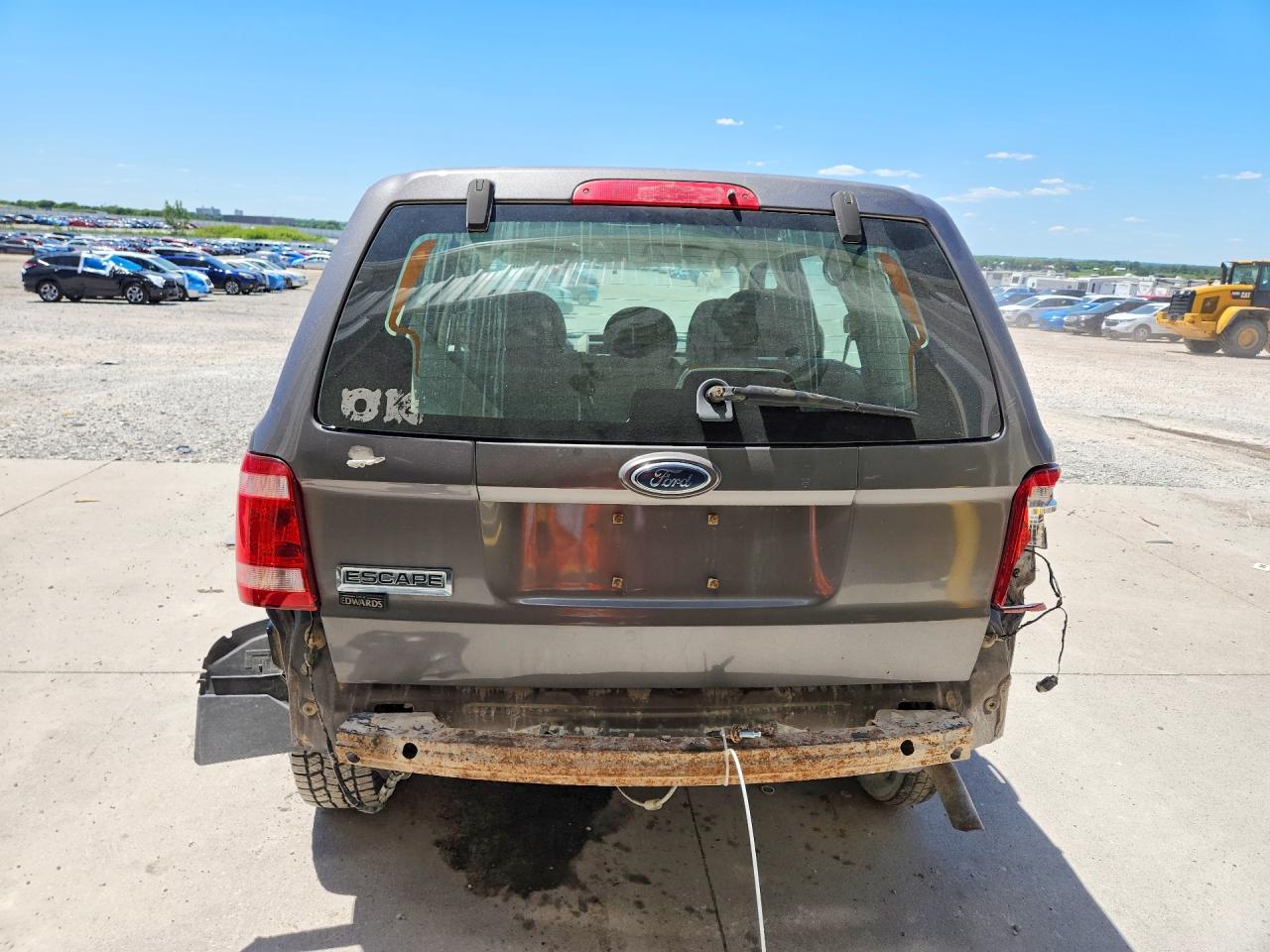 2009 Ford Escape Xls Gray vin: 1FMCU027X9KA29398