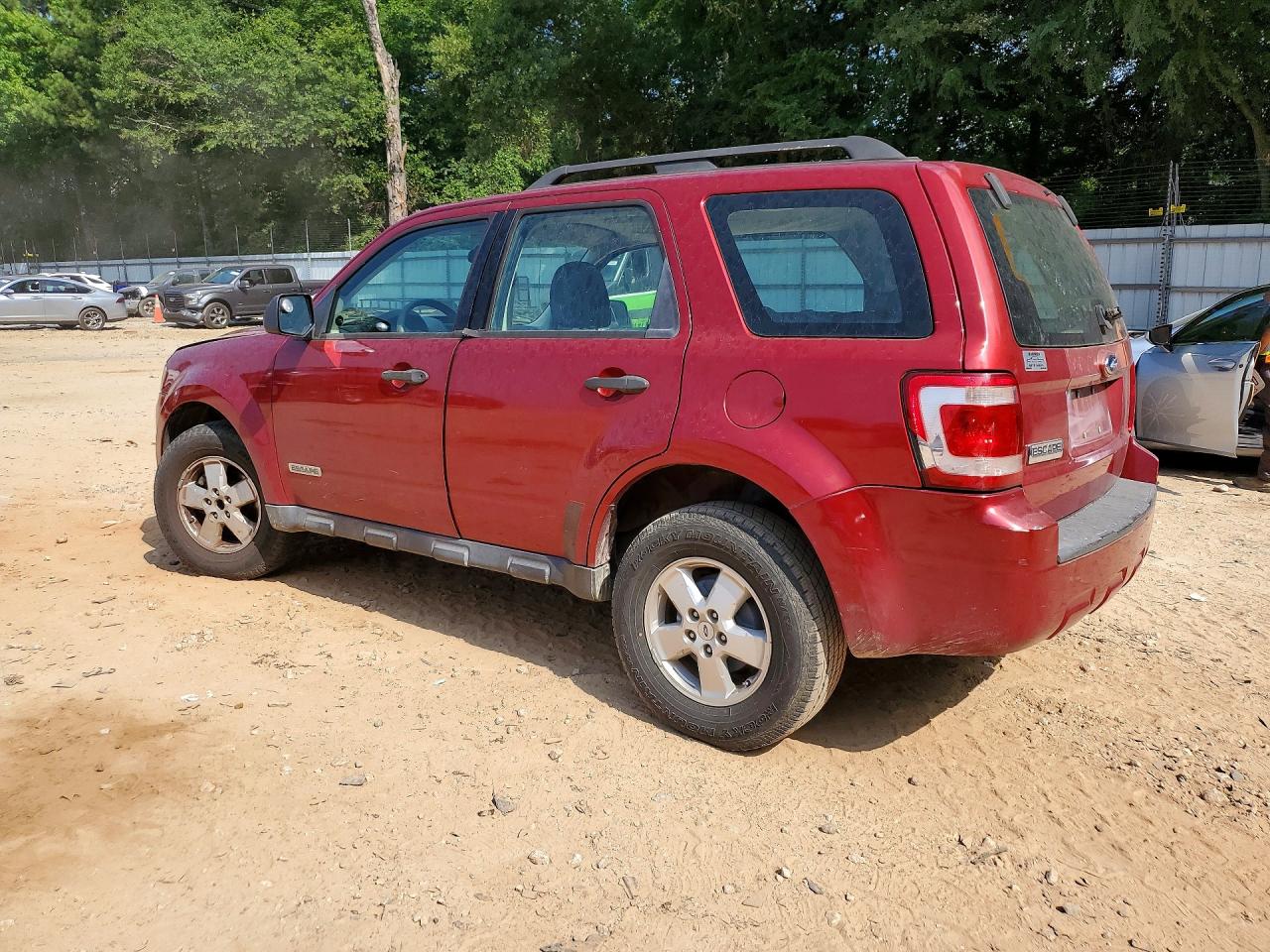 2008 Ford Escape Xls Красный vin: 1FMCU02Z08KC08551