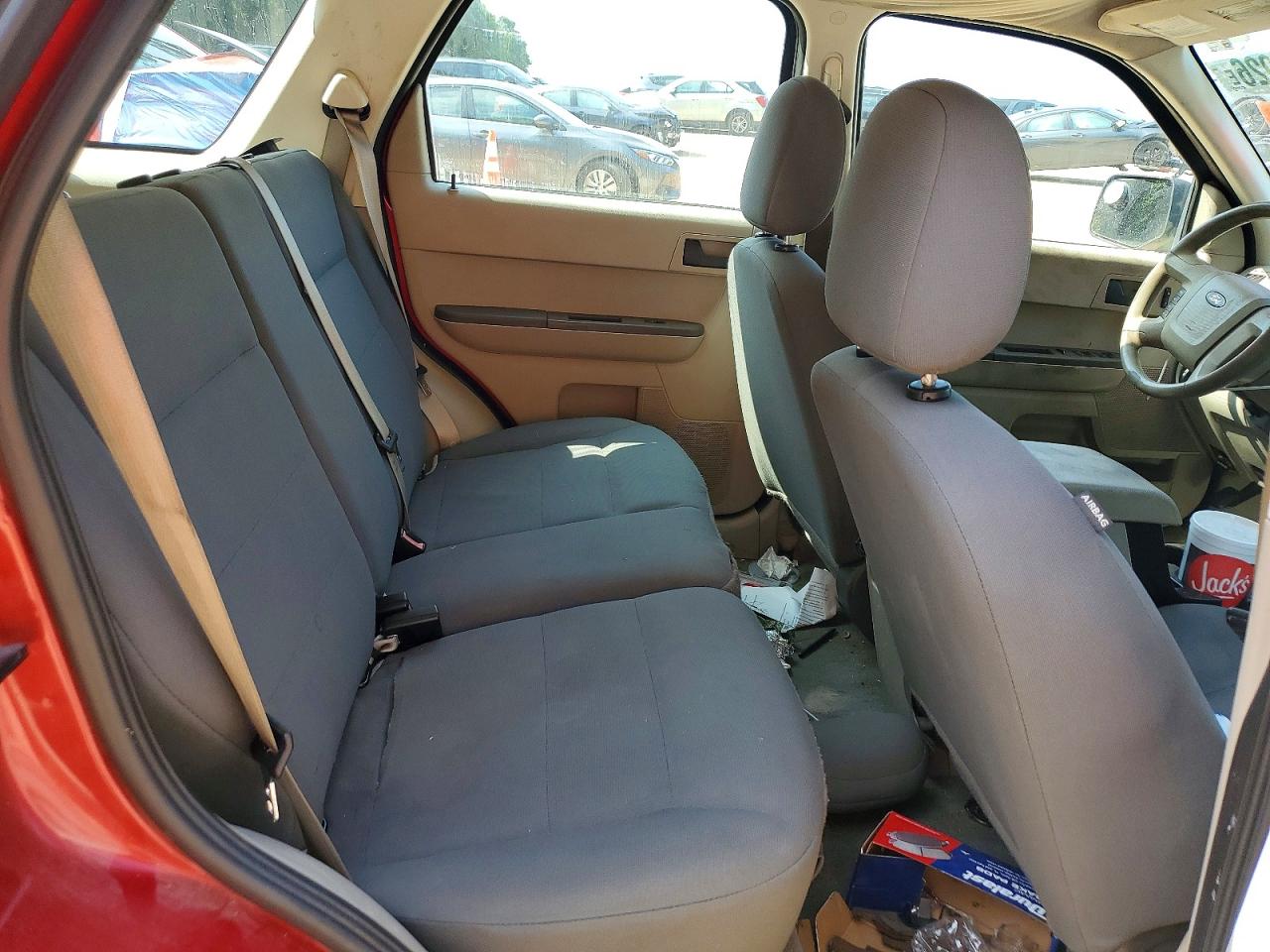 2008 Ford Escape Xls Красный vin: 1FMCU02Z08KC08551