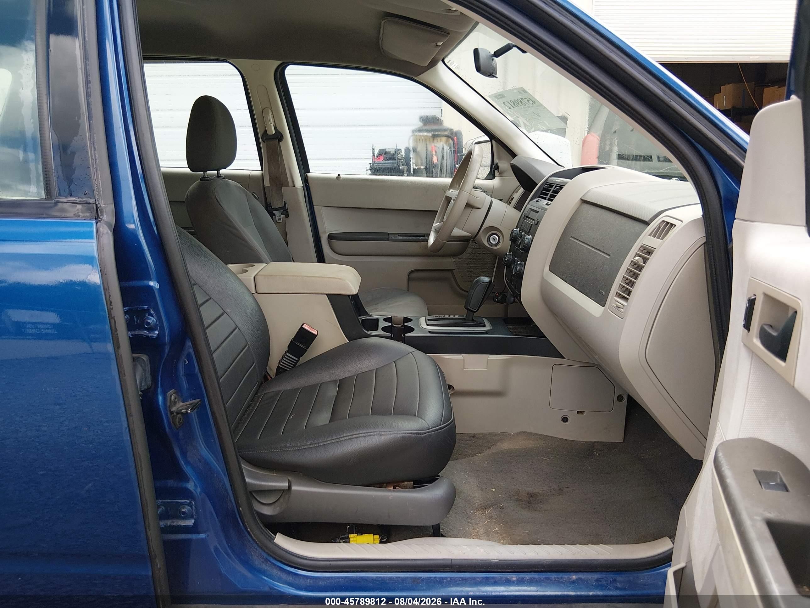 2008 Ford Escape Xls/xls Manual Blue vin: 1FMCU02Z28KB05552