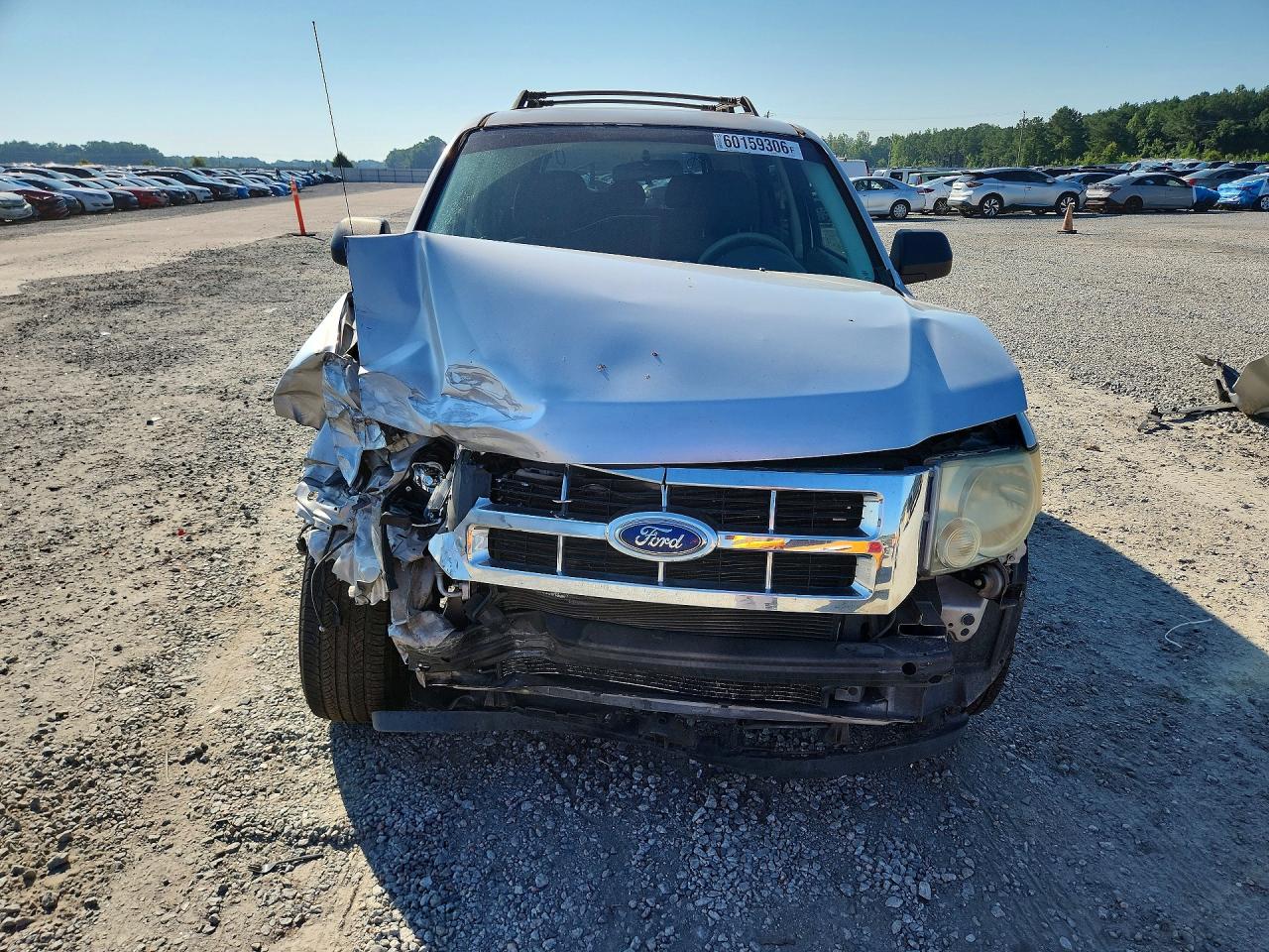 2008 Ford Escape Xls Silver vin: 1FMCU02Z28KB09360