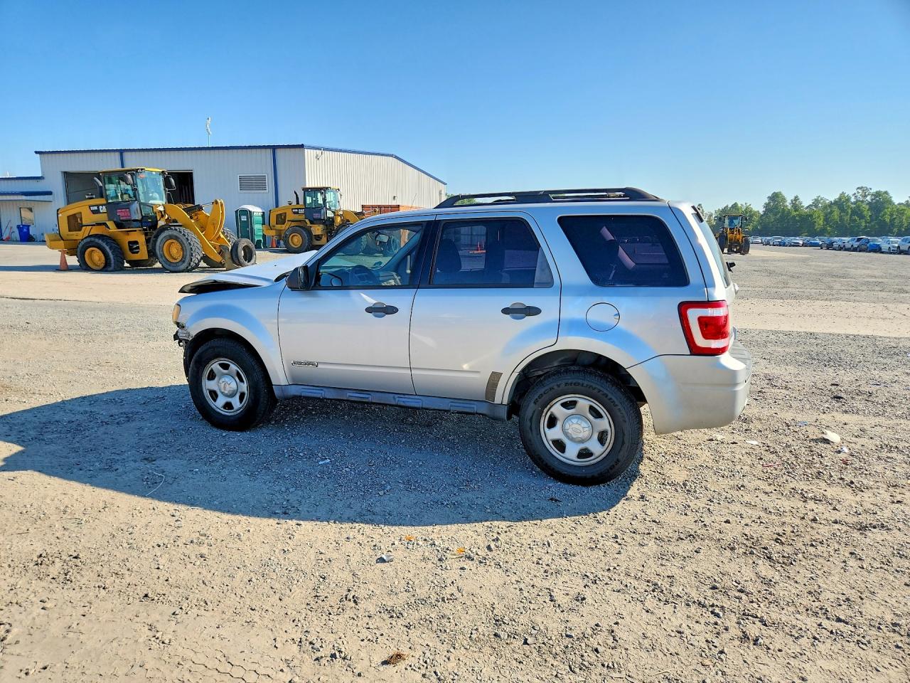 2008 Ford Escape Xls Silver vin: 1FMCU02Z28KB09360