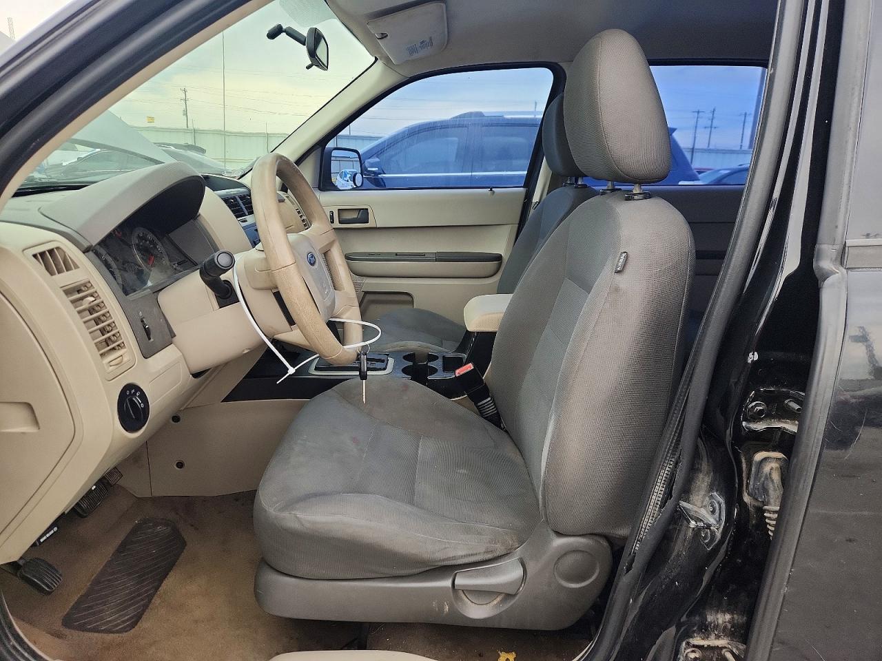 2008 Ford Escape Xls Black vin: 1FMCU02Z28KD91791