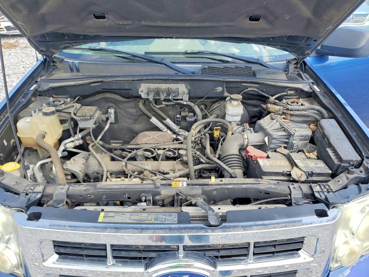 2008 Ford Escape Xls Blue vin: 1FMCU02Z28KE64593