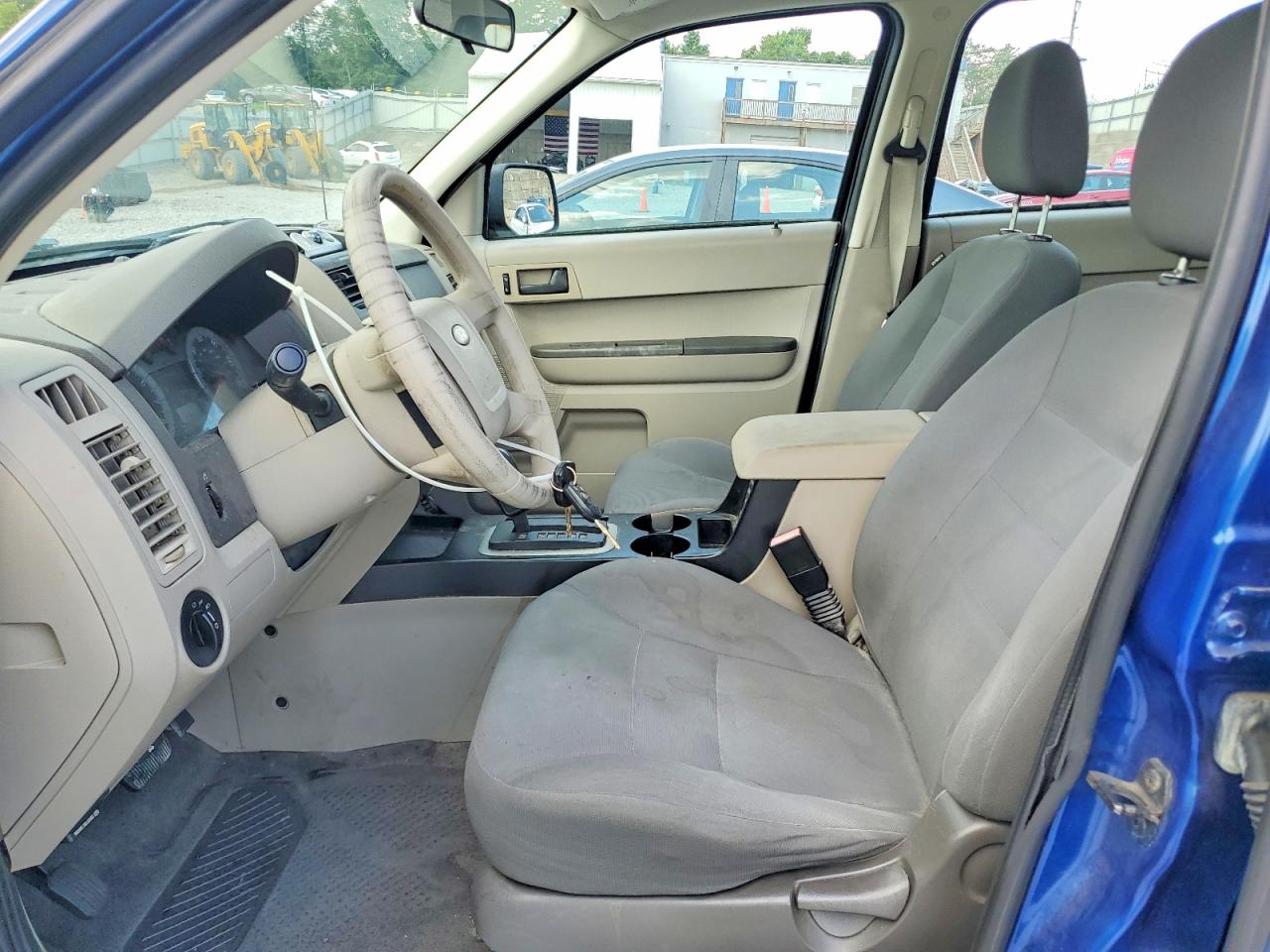 2008 Ford Escape Xls Blue vin: 1FMCU02Z28KE64593
