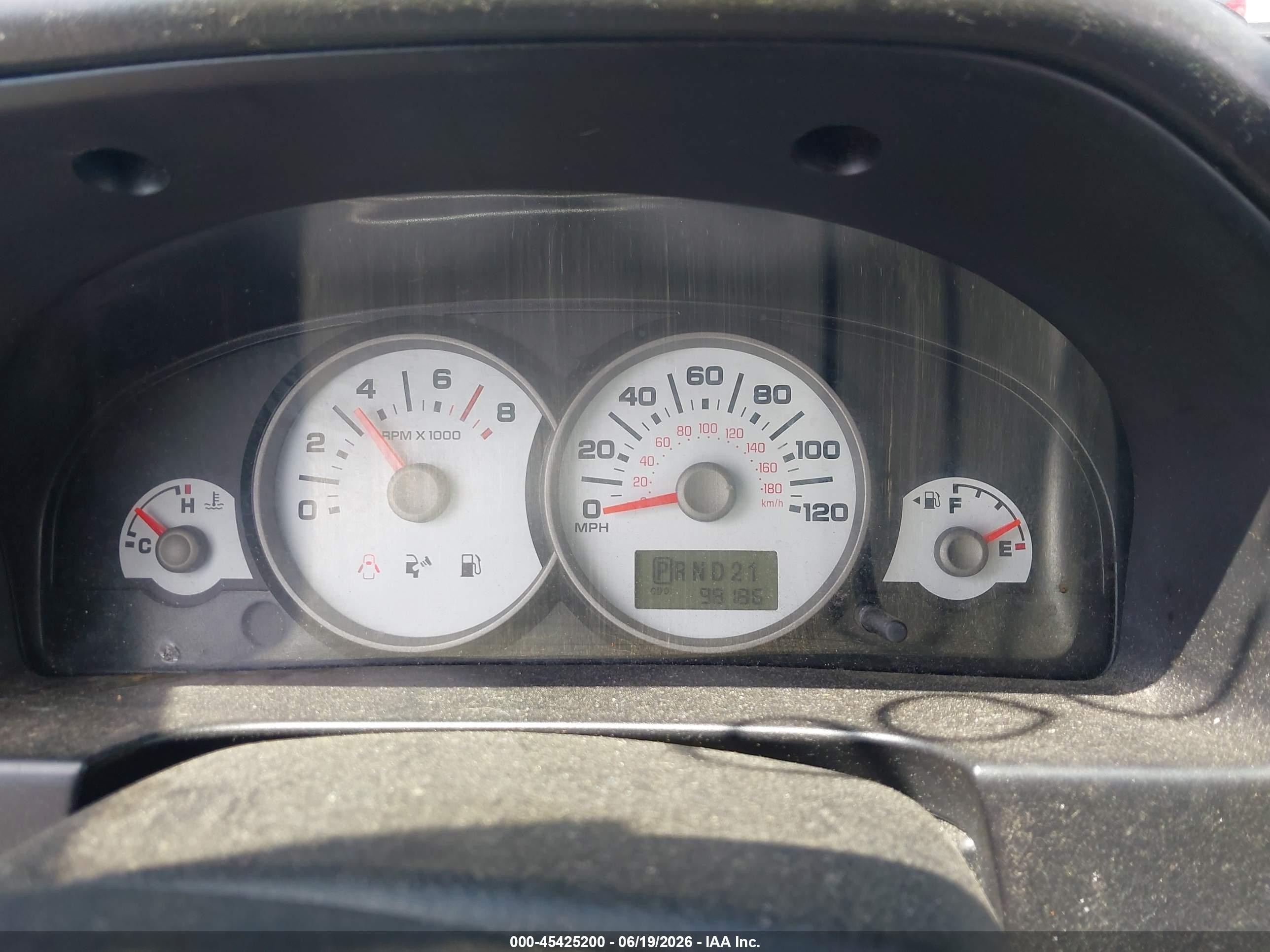 2006 Ford Escape Xls Blue vin: 1FMCU02Z36KA41888