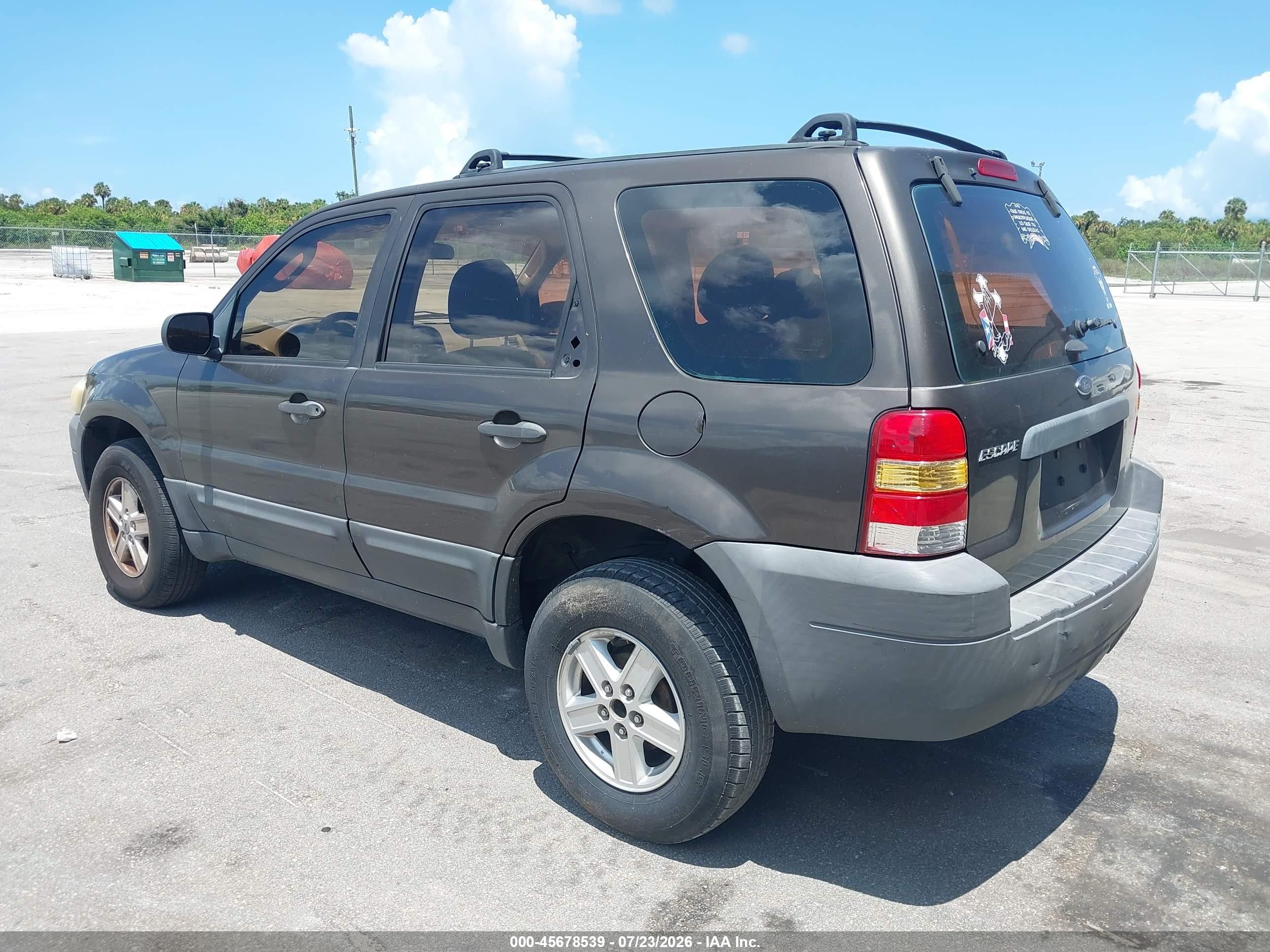 2007 Ford Escape Xls/xls Manual Brown vin: 1FMCU02Z37KA30150