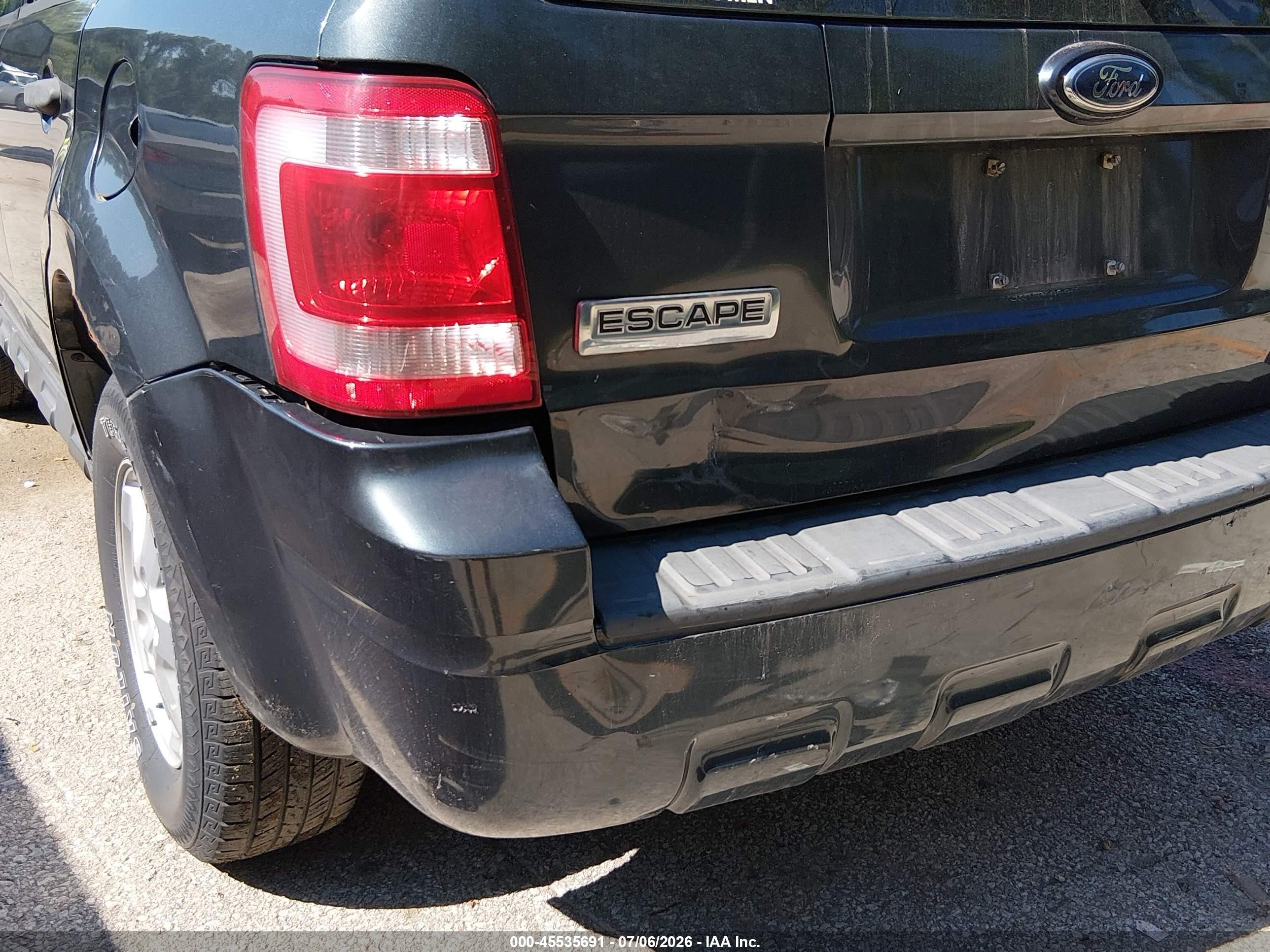 2008 Ford Escape Xls/xls Manual Gray vin: 1FMCU02Z48KE48220
